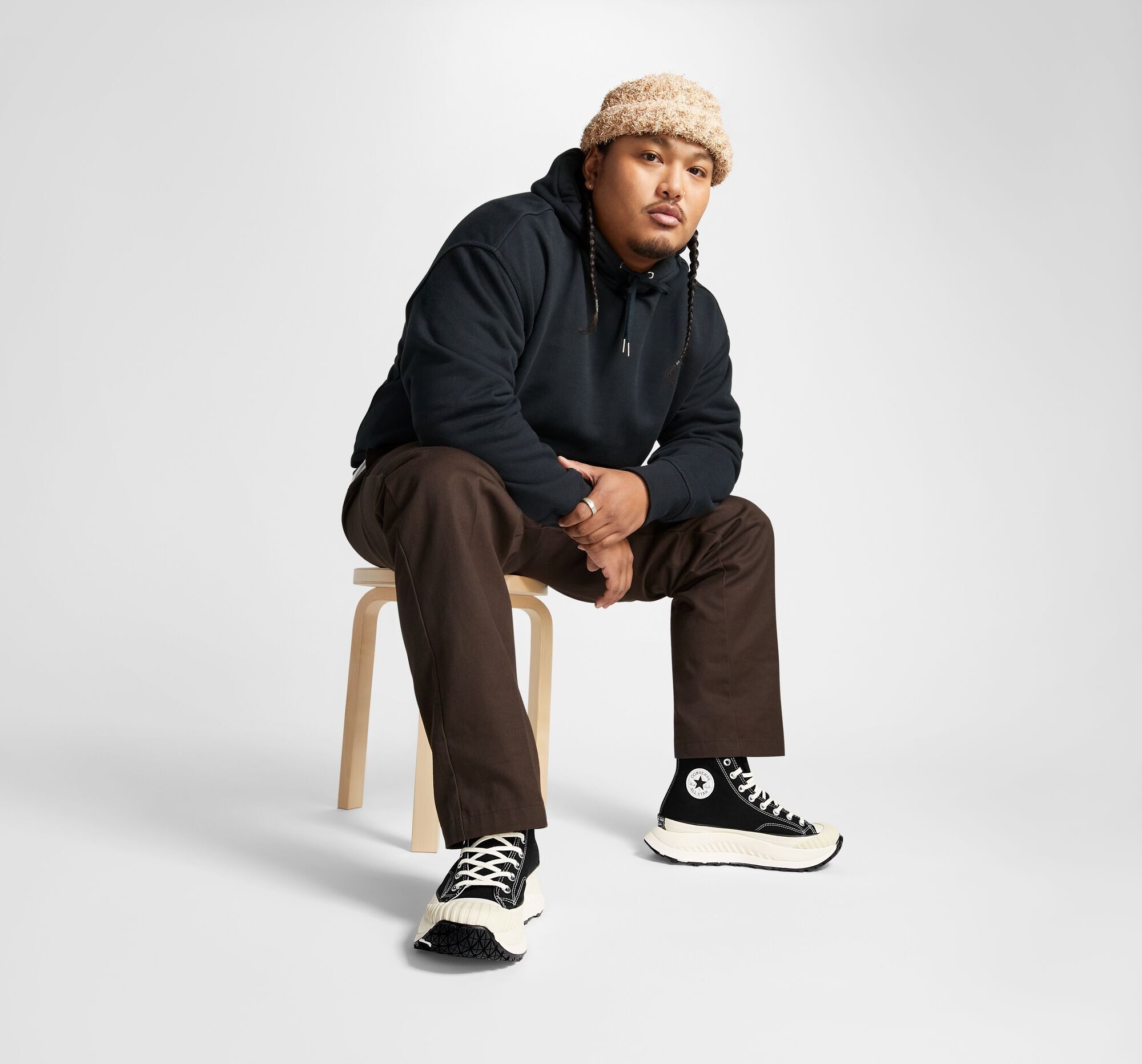 Кеды женские Converse Chuck 70 At-Cx Hi A03277C 36 (4 US) черные фото 10