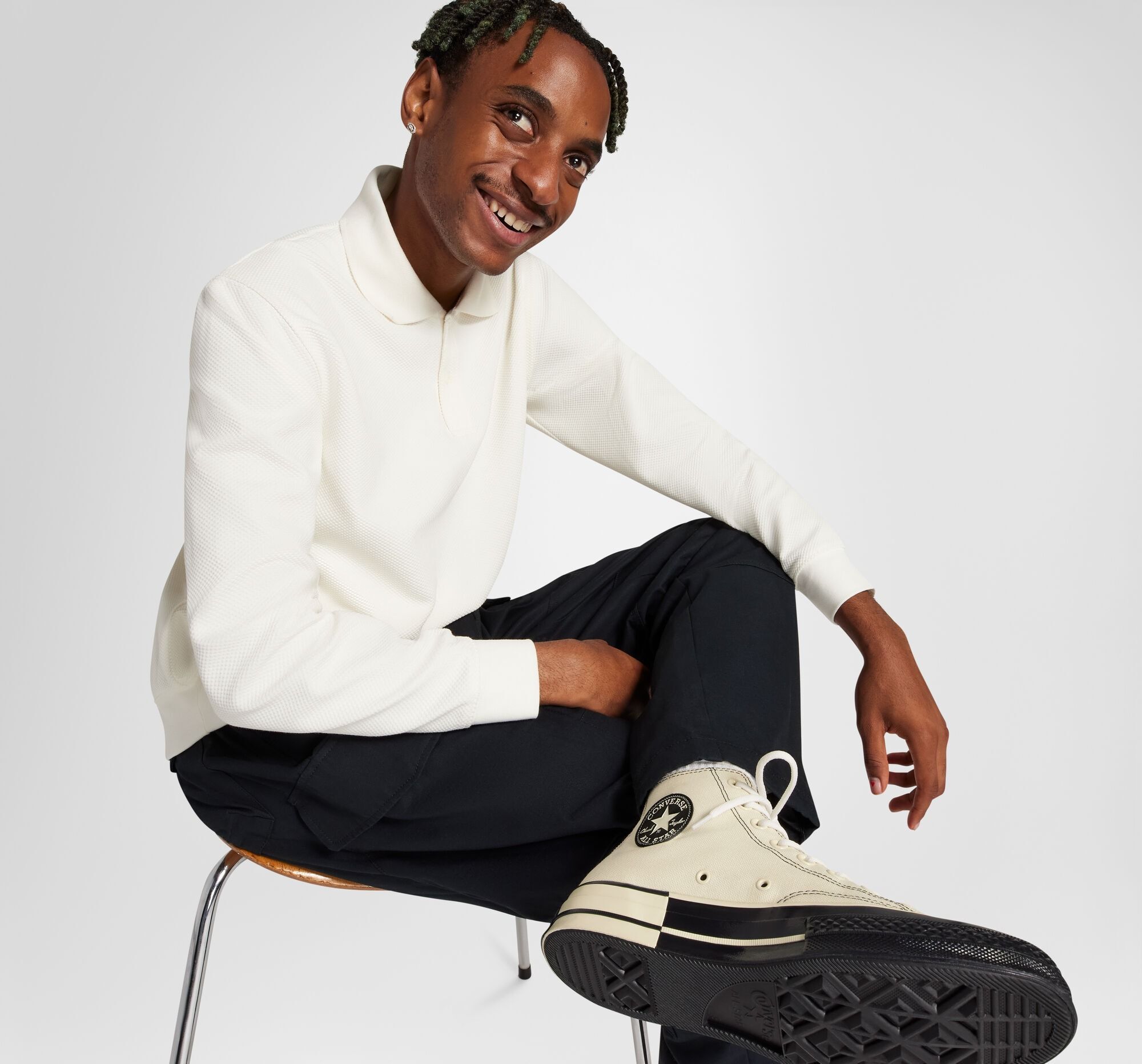 Кеды высокие Converse Chuck 70 Hi A08188C-101 45 (11 US) бежевые фото 10