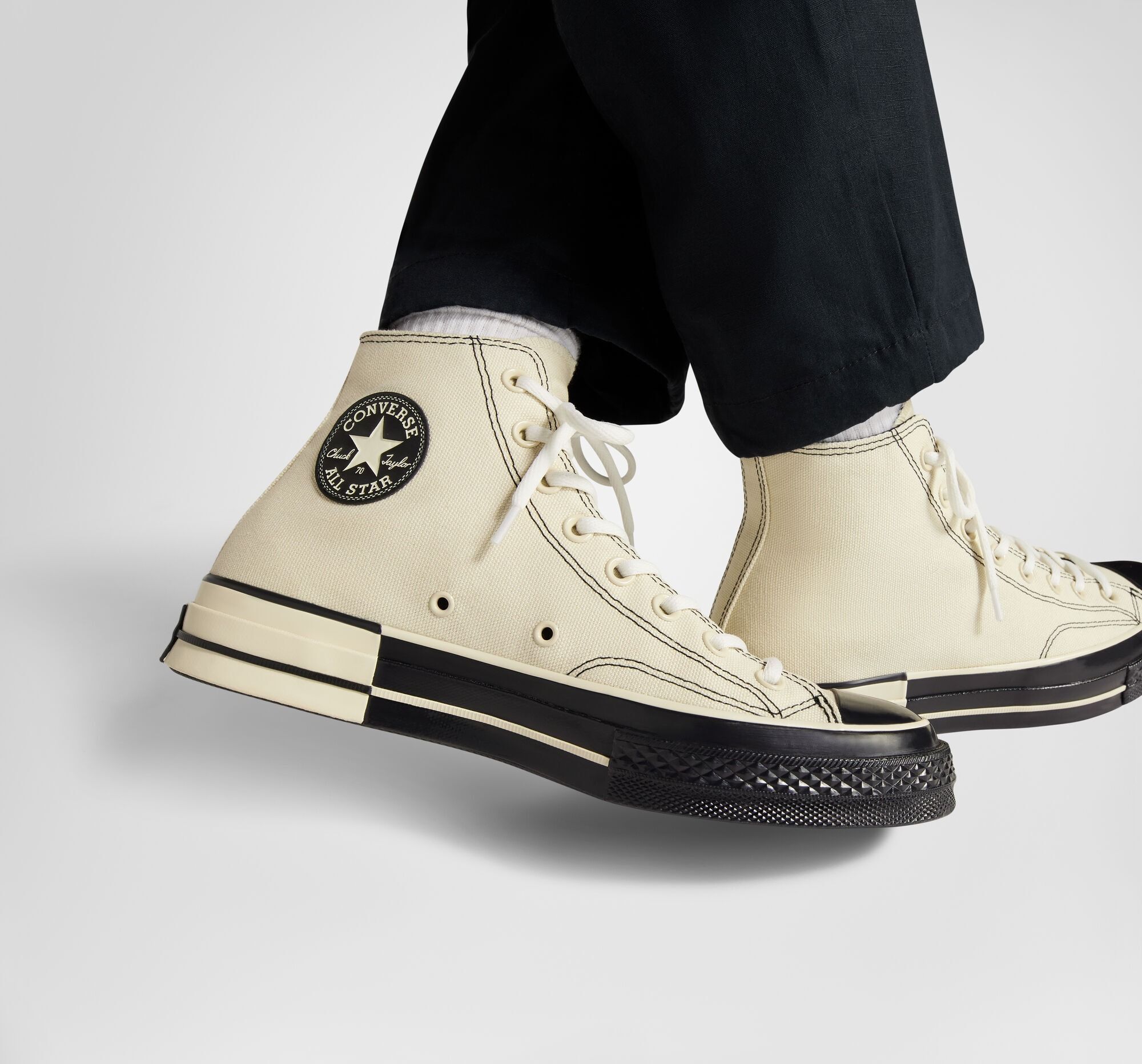Кеды высокие Converse Chuck 70 Hi A08188C-101 45 (11 US) бежевые фото 9