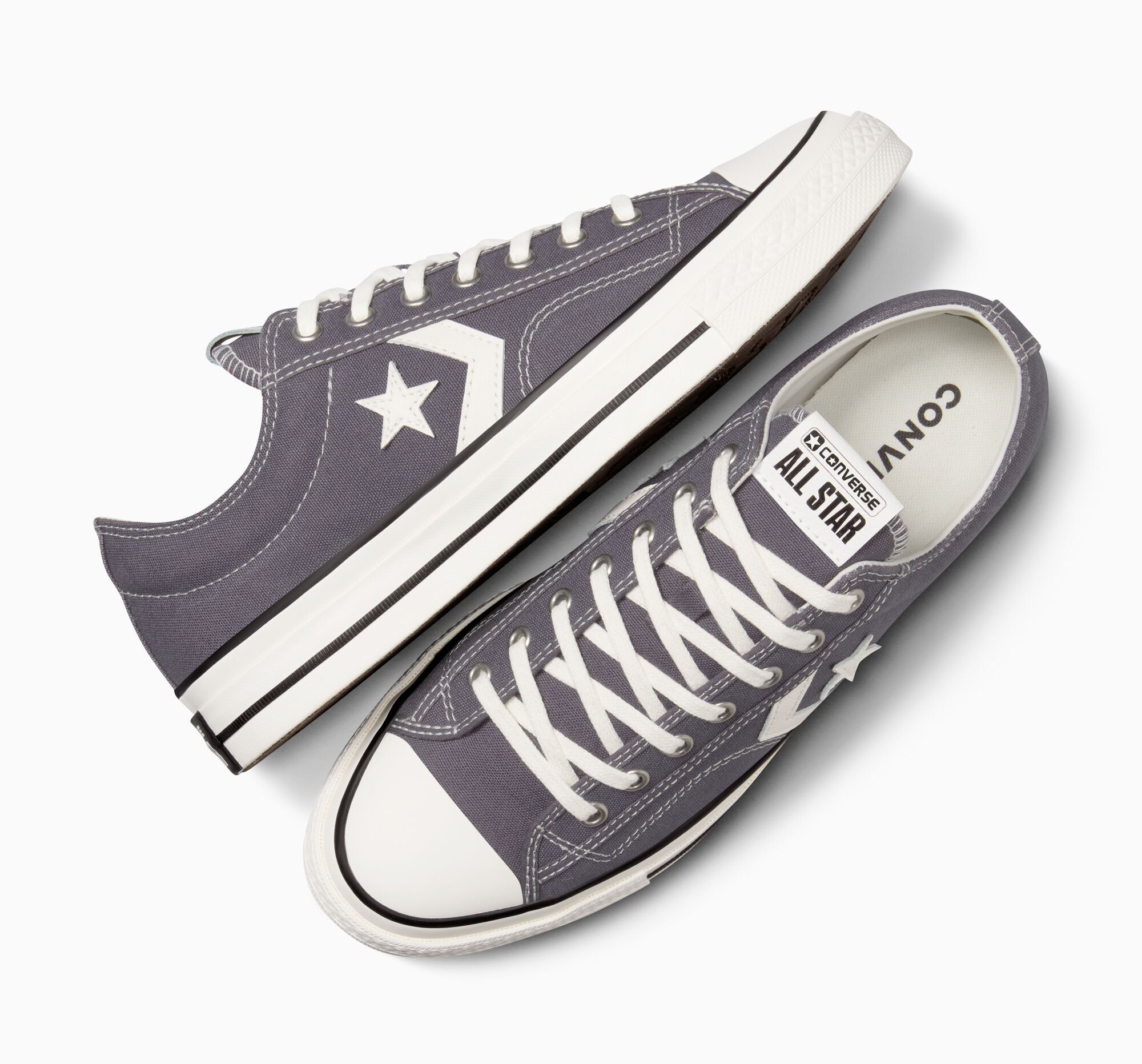 Кеды Converse Star Player 76 A11509C 37 (4.5 US) серые фото 5