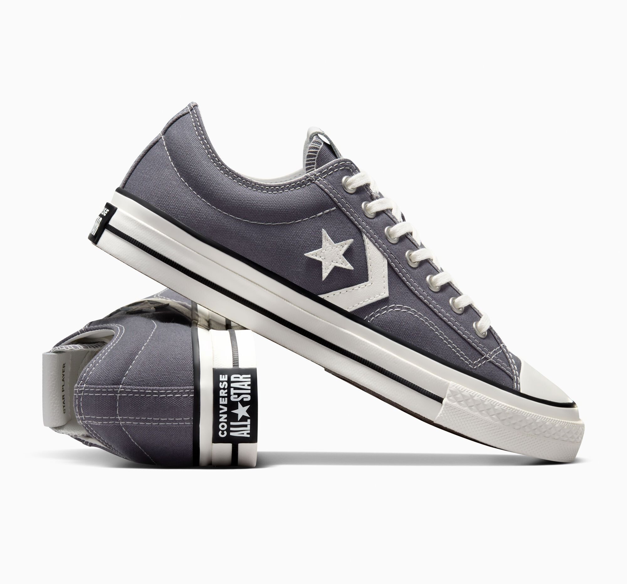 Кеды Converse Star Player 76 A11509C 37 (4.5 US) серые фото 4