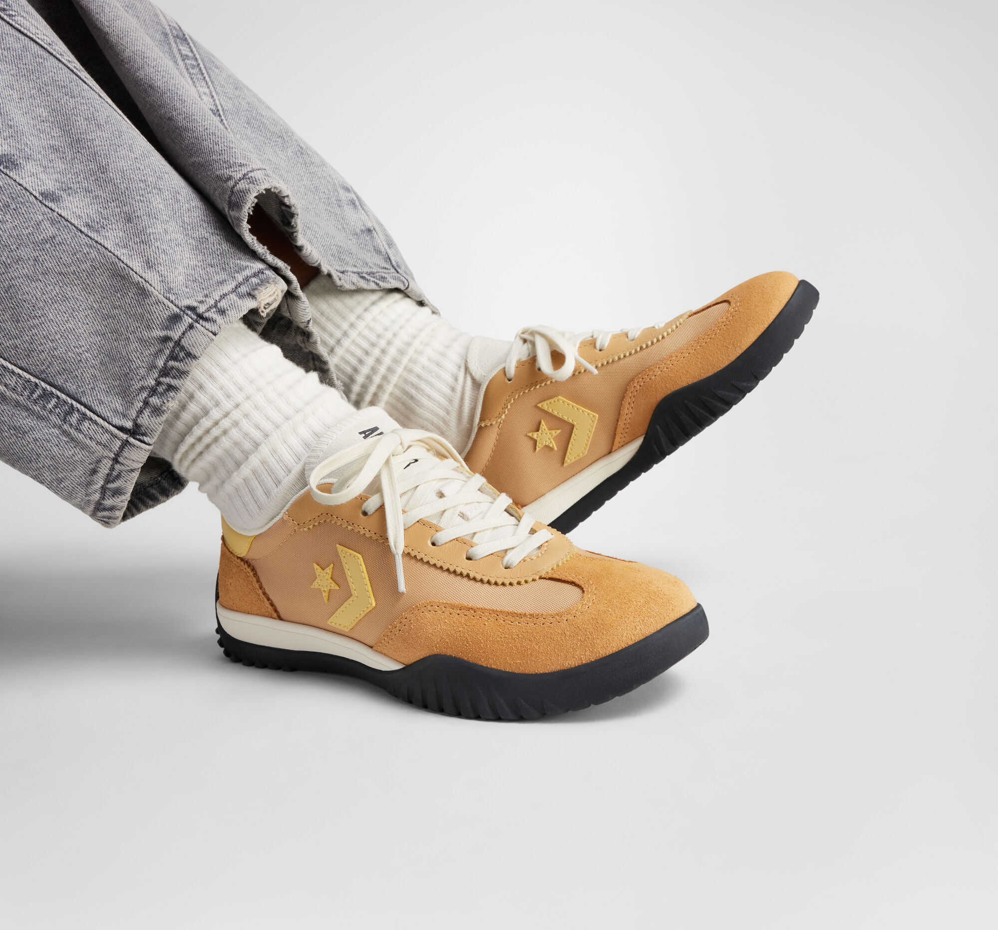 Кеды Converse Run Star Trainer Ox A10620C 36 (4 US) желтые фото 10