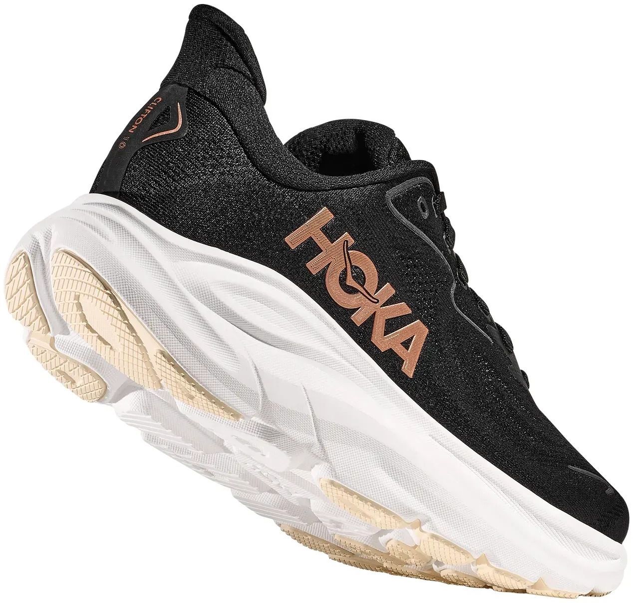 Кроссовки женские Hoka W Clifton 10 1162031-BRGL 37.5 черные фото 