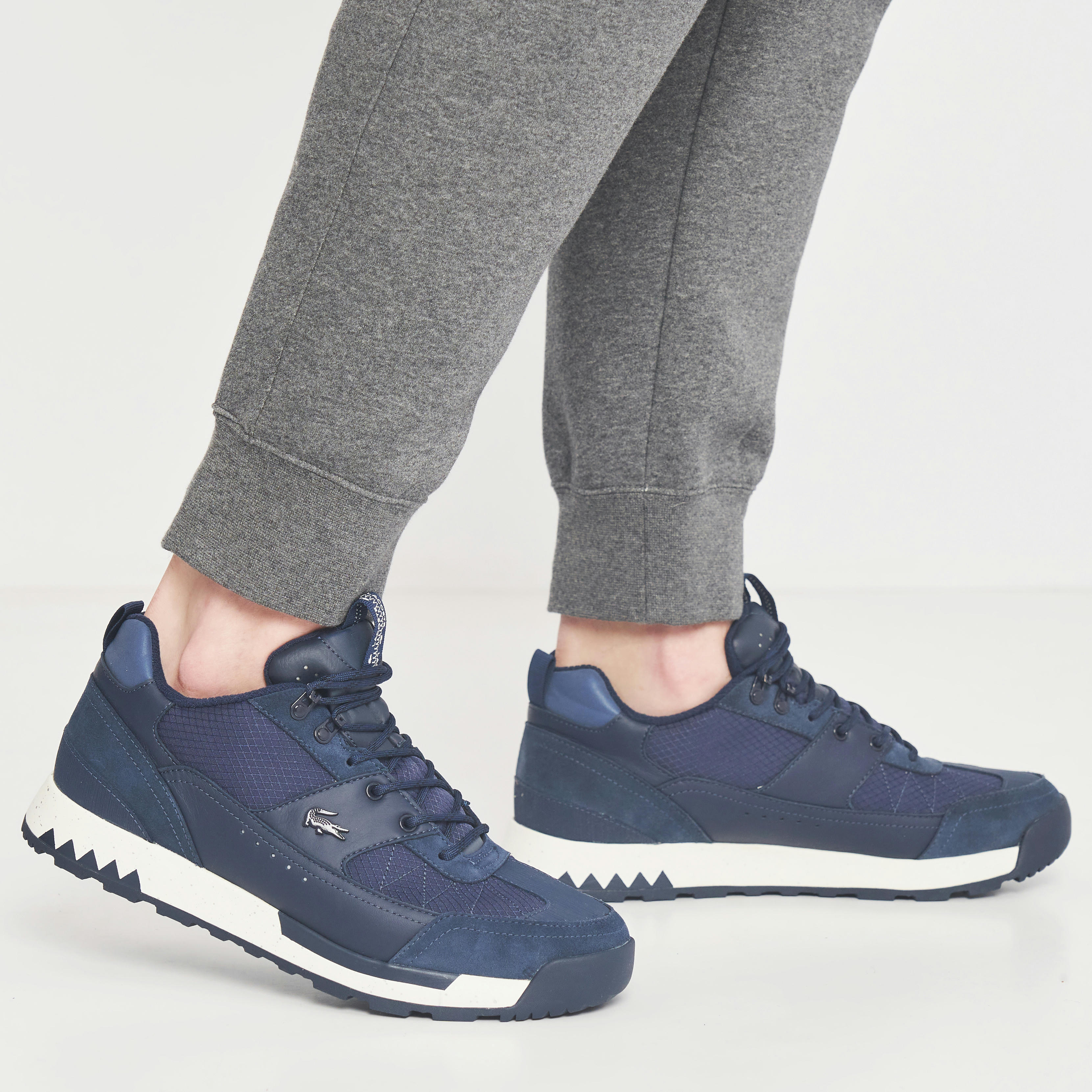 Кроссовки мужские Lacoste Urban Breaker 740CMA0003-J18 45 (10.5 UK) синие фото 8