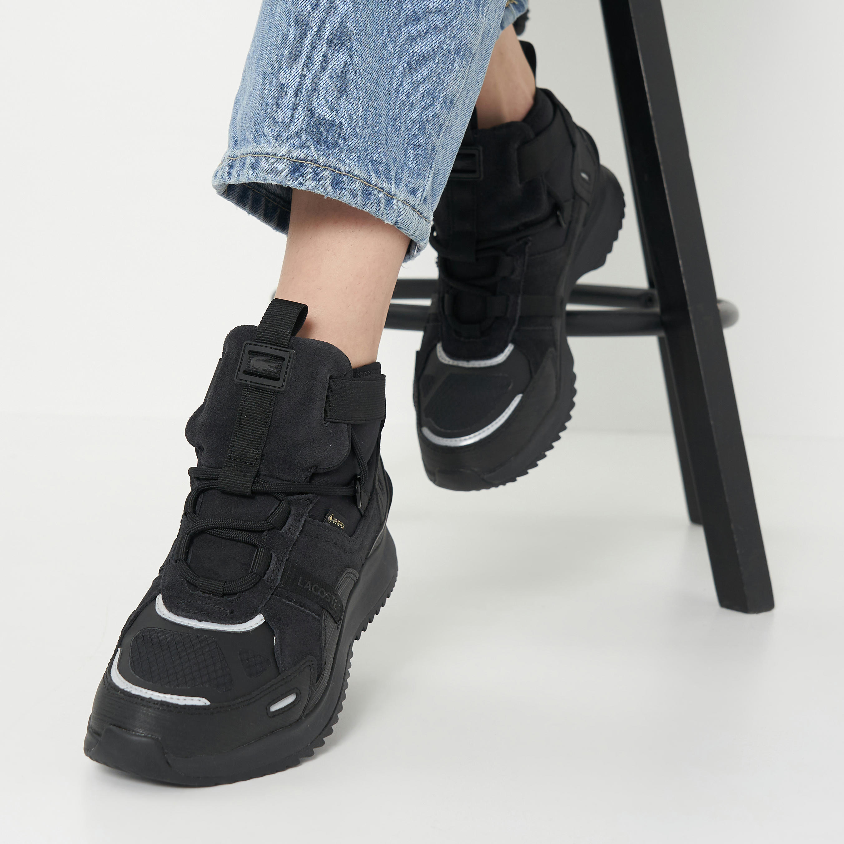 Ботинки Lacoste 742SFA0003-02H 36 (3.5 UK) черные фото 8