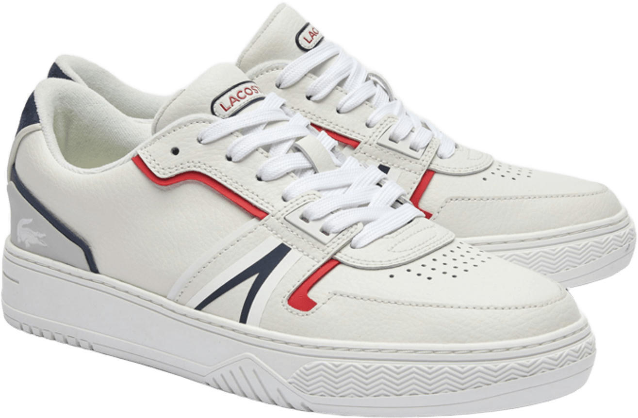 Кеди мужские Lacoste L001 0321 1 Sfa 742SMA0092-407 45 (10.5 UK) белые фото 2