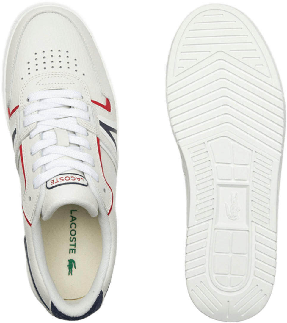 Кеди мужские Lacoste L001 0321 1 Sfa 742SMA0092-407 45 (10.5 UK) белые фото 4
