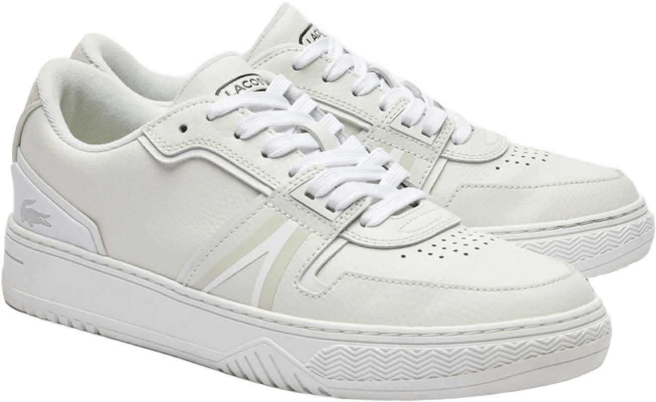 Кеди мужские Lacoste L001 0321 1 Sfa 742SMA0092-65T 41 (7.5 UK) белые фото 4