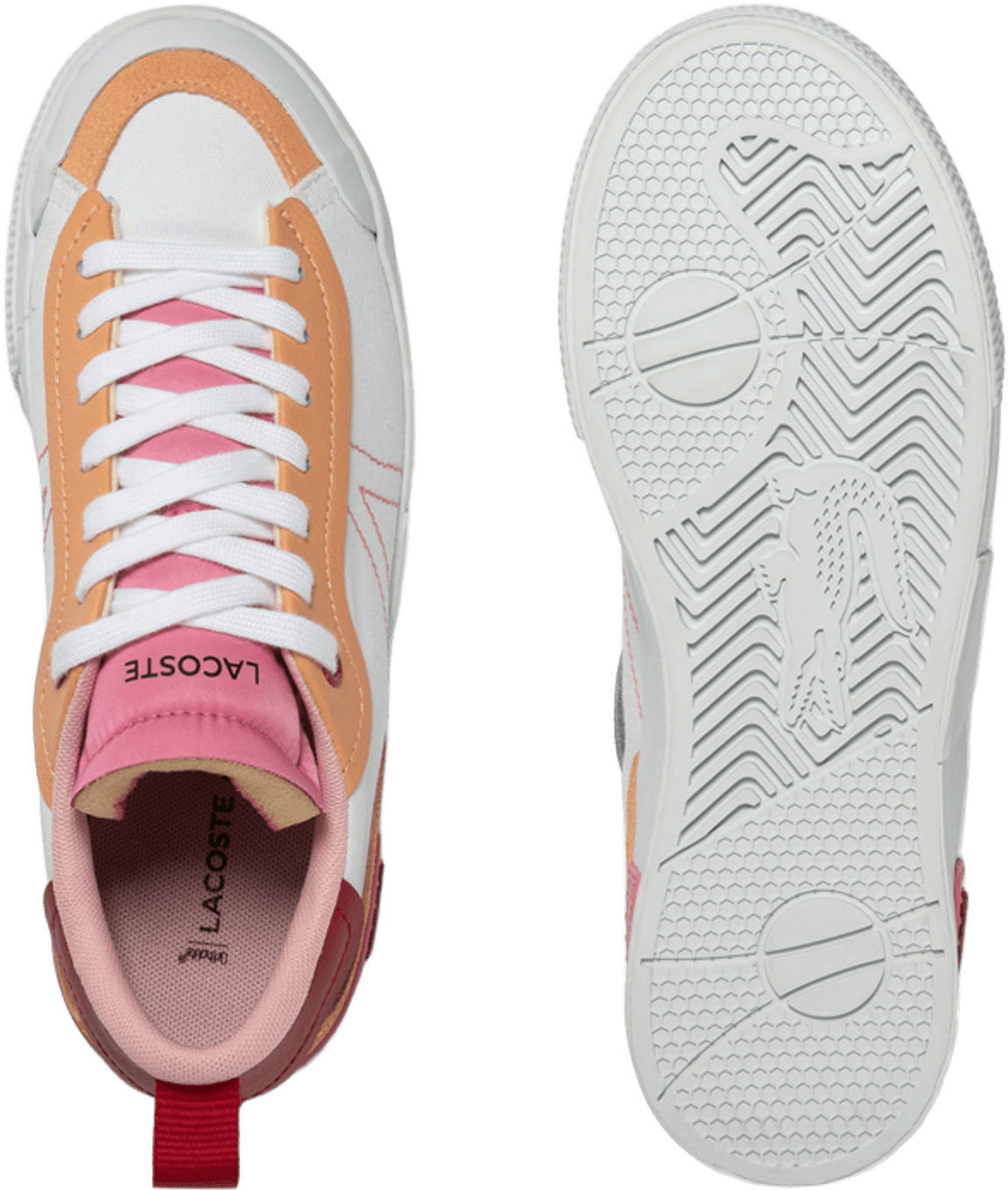 Кеди женские Lacoste L004 Platform 745CFA0014-286 36 (3.5 UK) белые фото