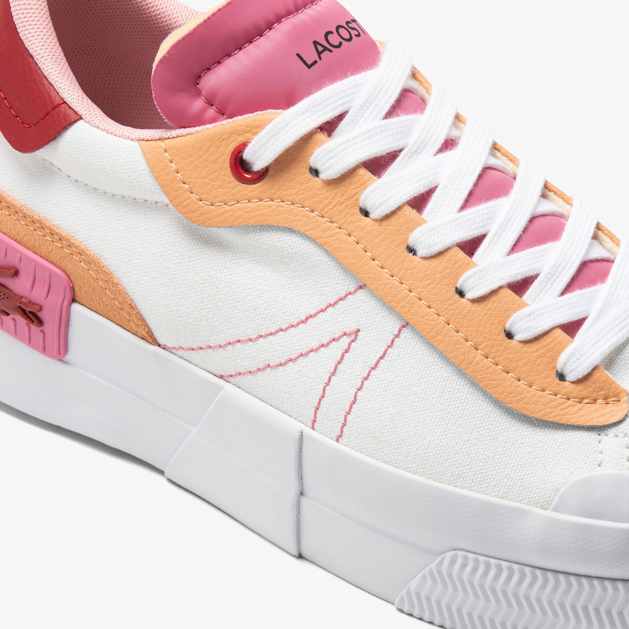 Кеди женские Lacoste L004 Platform 745CFA0014-286 36 (3.5 UK) белые фото 6