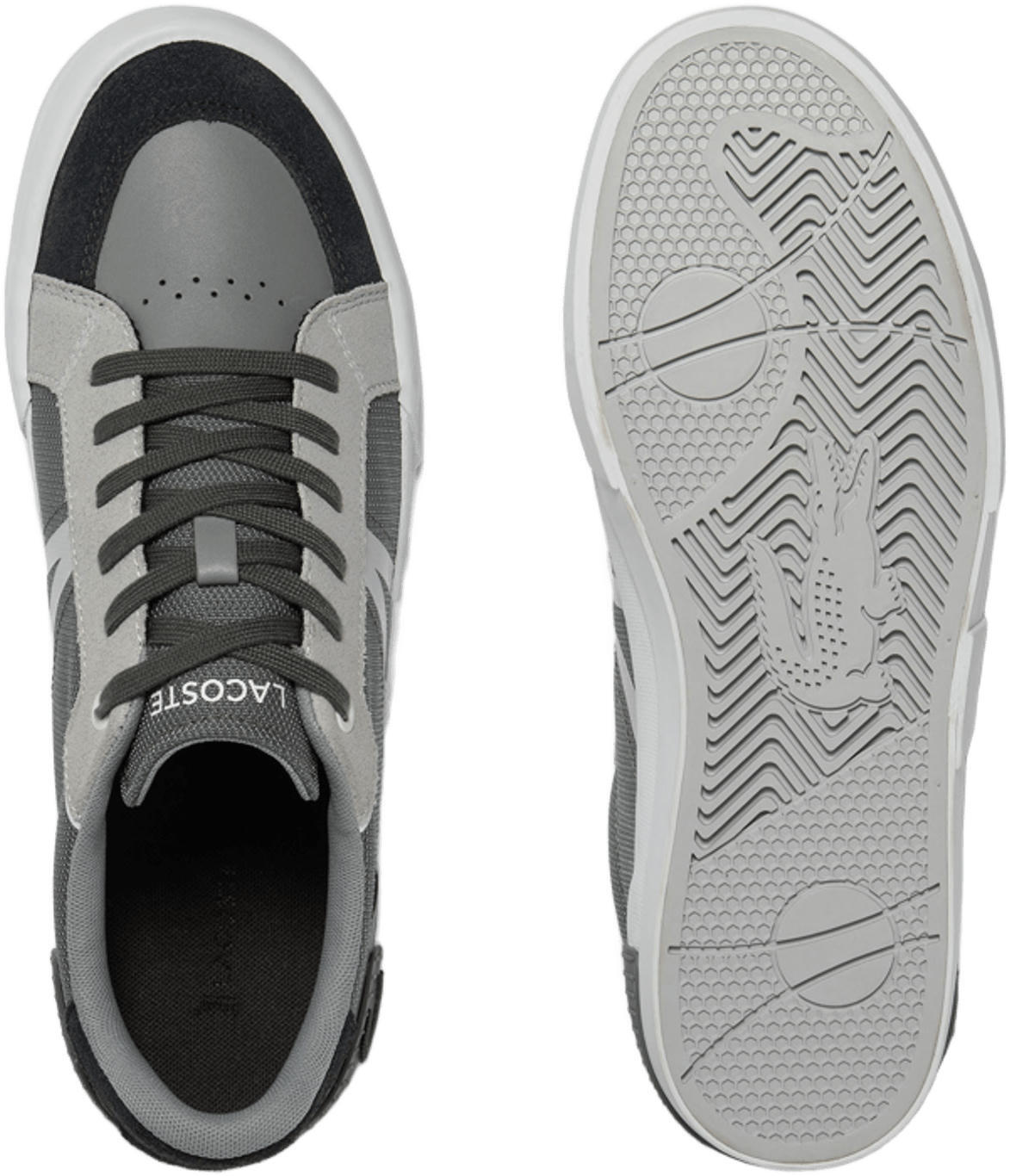 Кеди чоловічі Lacoste L004 745CMA0060-2P9 46.5 (11.5 UK) сіріфото4