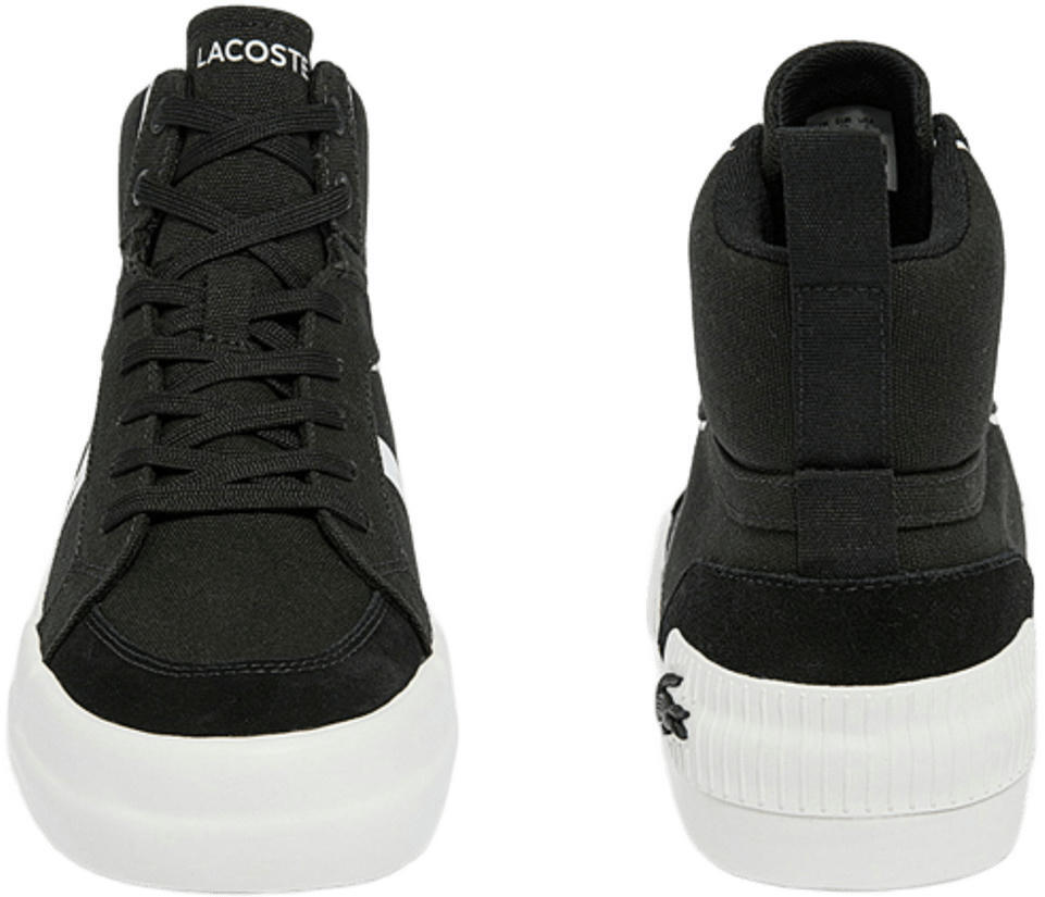 Кеди мужские Lacoste L004 Mid 743CMA0056-312 45 (10.5 UK) черные фото 5