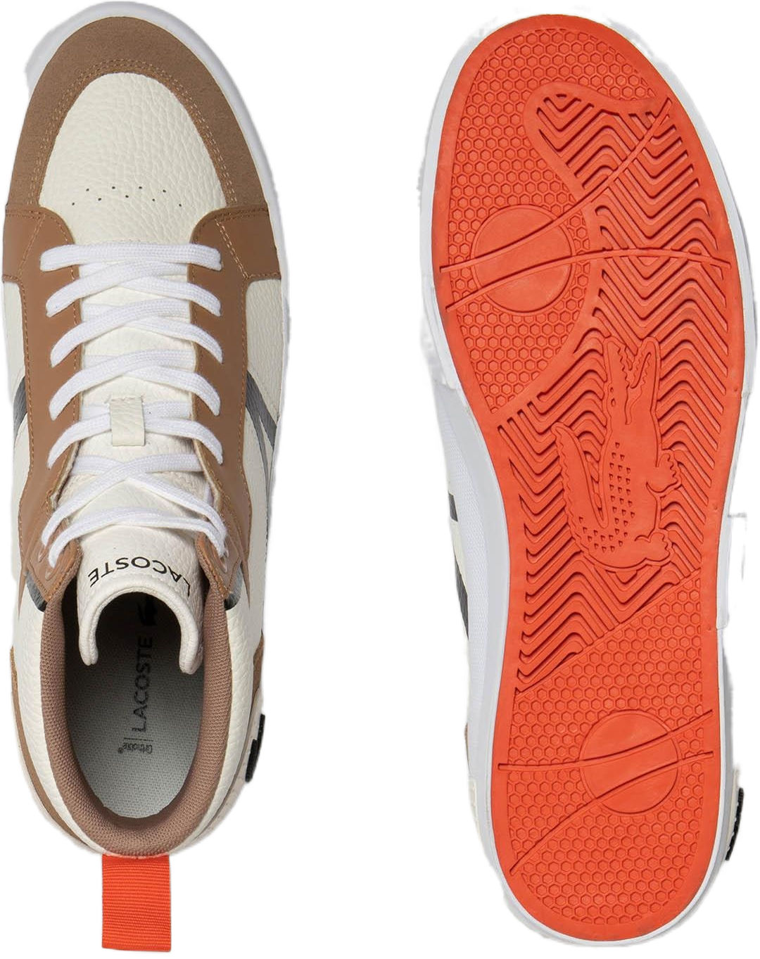 Ботинки мужские Lacoste L004 Mid 746CMA0020-2C3 45 (10.5 UK) коричневые фото 5