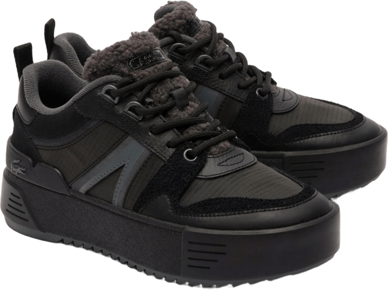 Ботинки женские Lacoste L002 Winter Mid 746SFA0070-02H 36 (3.5 UK) черные фото 3