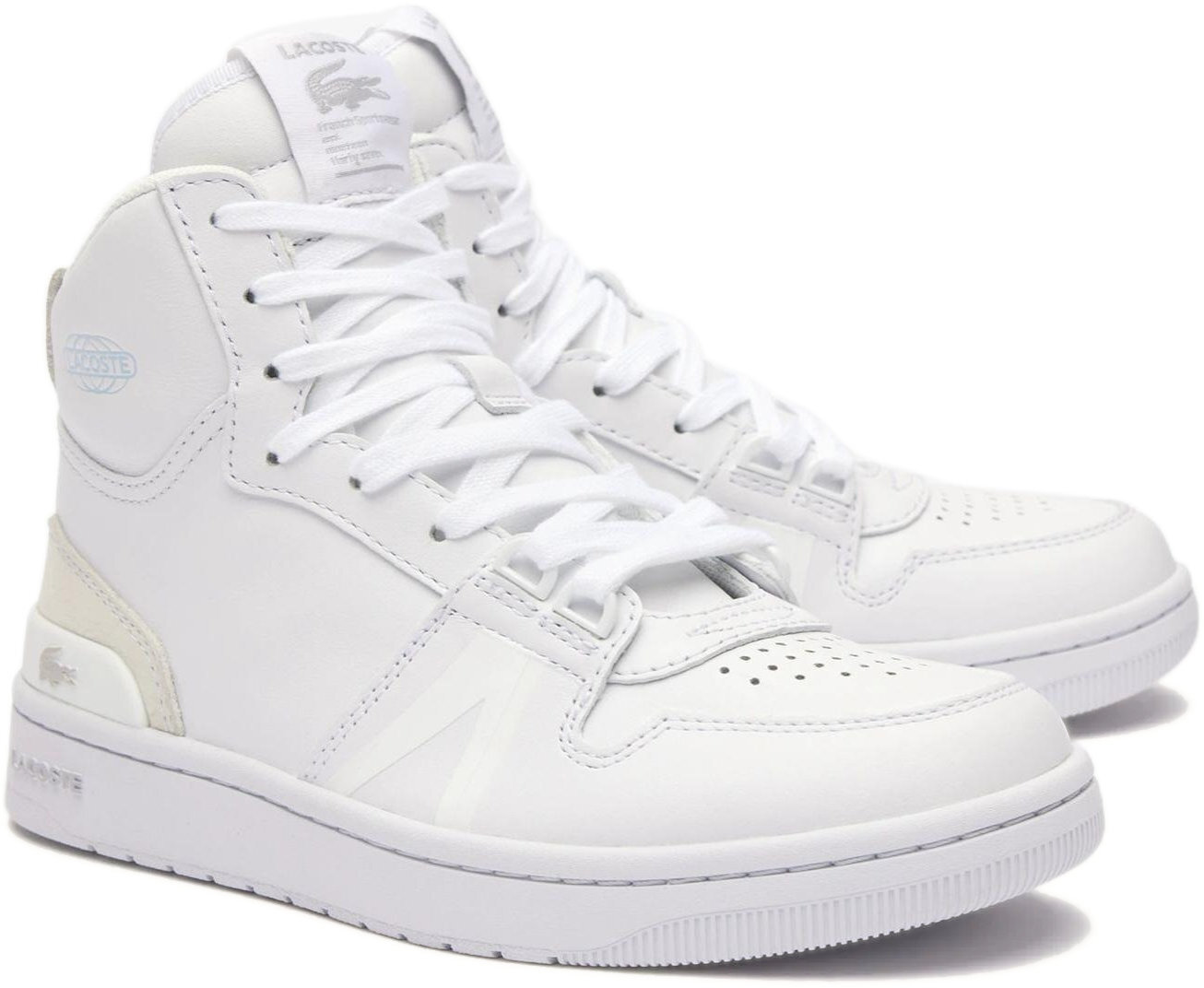 Полуботинки женские Lacoste L001 Mid 746SFA0095-21G 36 (3.5 UK) белые фото 