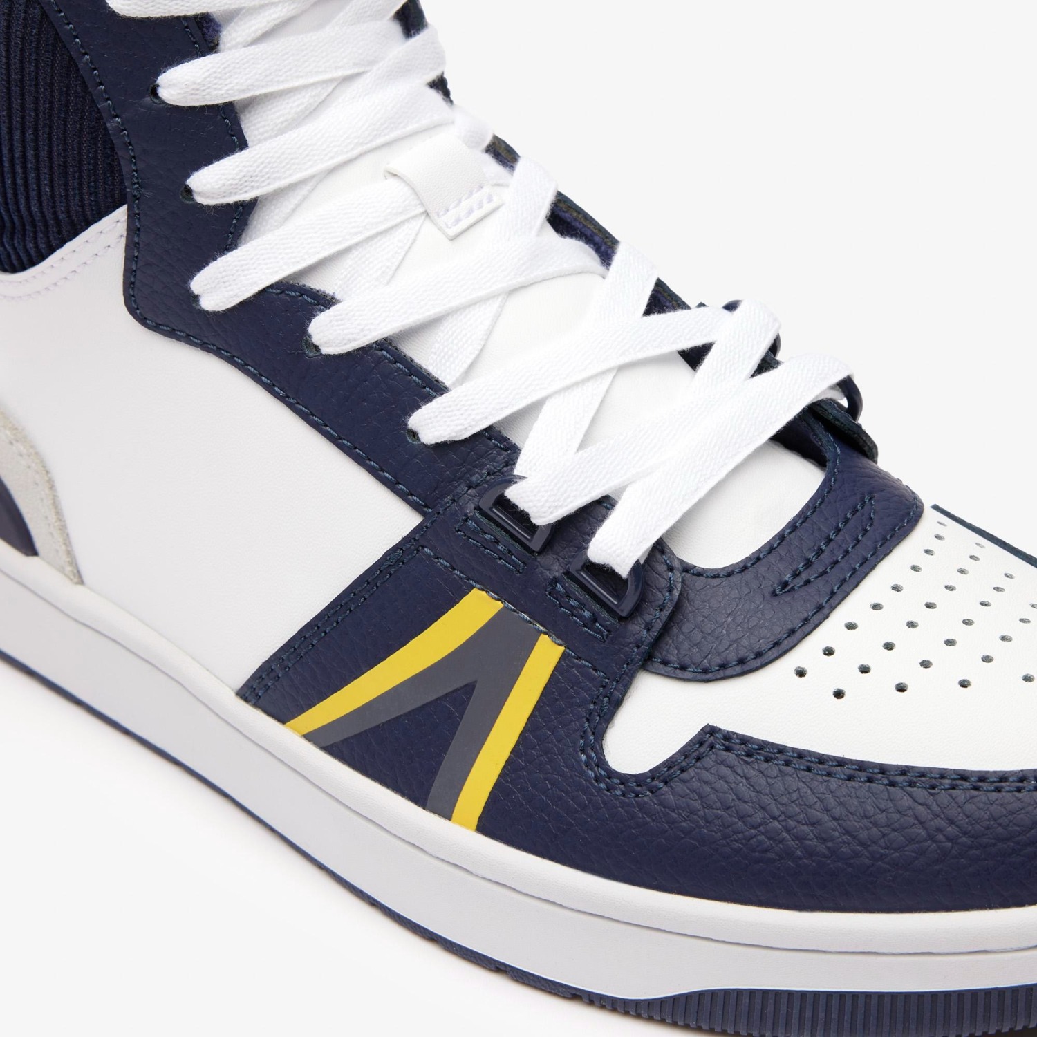 Полуботинки мужские Lacoste L001 Mid 746SMA0030-042 45 (10.5 UK) белые фото