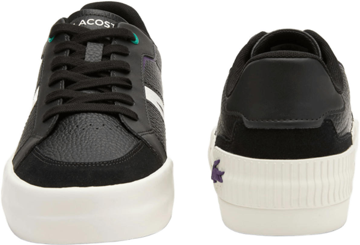 Кеды мужские Lacoste L004 744SMA0077-454 45 (10.5 UK) черные фото 5