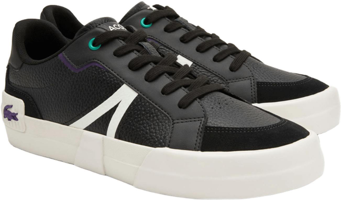 Кеды мужские Lacoste L004 744SMA0077-454 45 (10.5 UK) черные фото 2