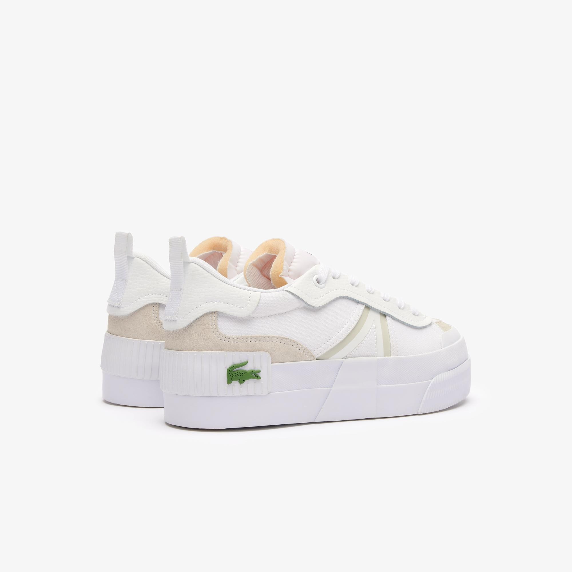 Кеды женские Lacoste L004 747CFA0028-21G 37 (4 UK) белые фото 3