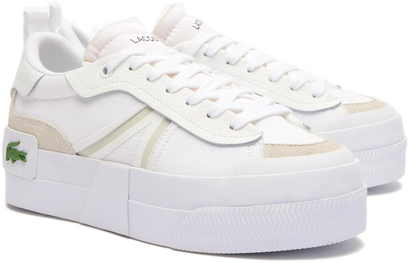 Кеды женские Lacoste L004 747CFA0028-21G 37 (4 UK) белые фото 2