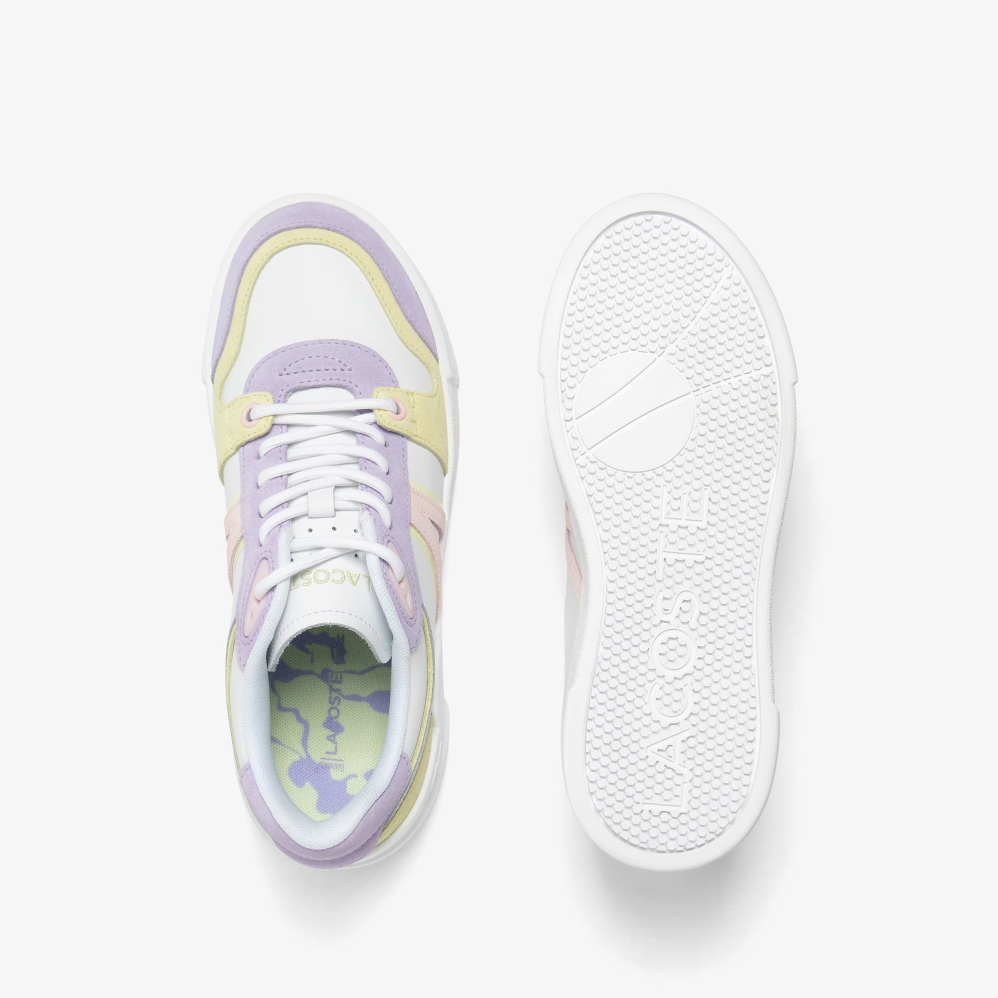 Кроссовки женские Lacoste L002 747SFA0051-B53 36 (3.5 UK) белые фото 5