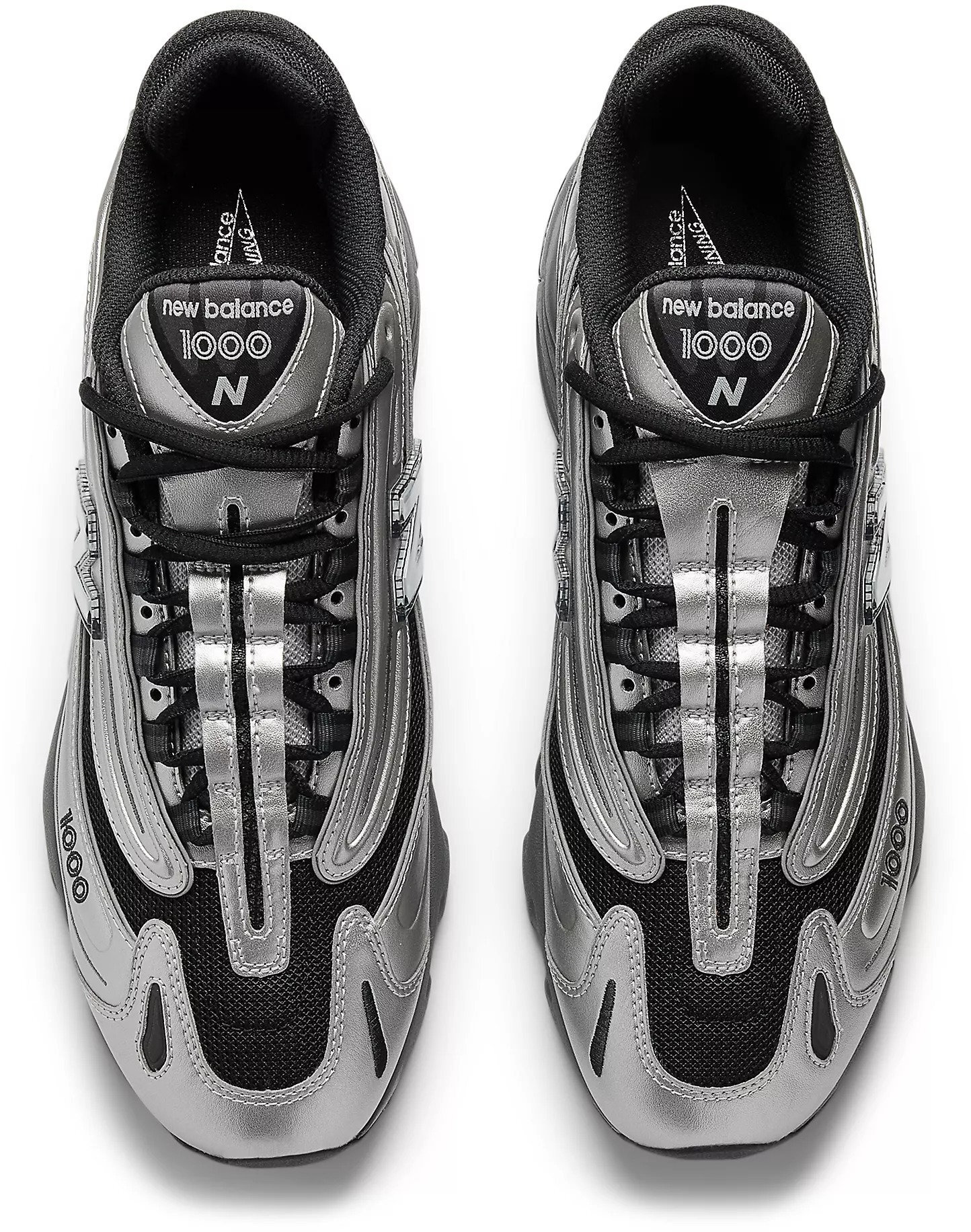 Кроссовки мужские New Balance M1000EGR 44 (10 US) серебряно/черные фото 