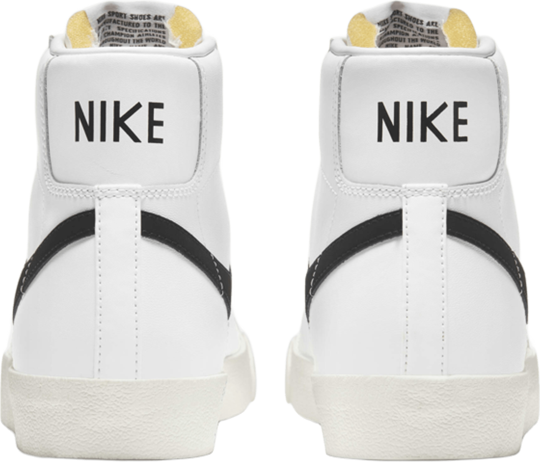 Кроссовки высокие мужские Nike Blazer Mid 77 Vntg BQ6806-100 44 (10 US) белые фото 6