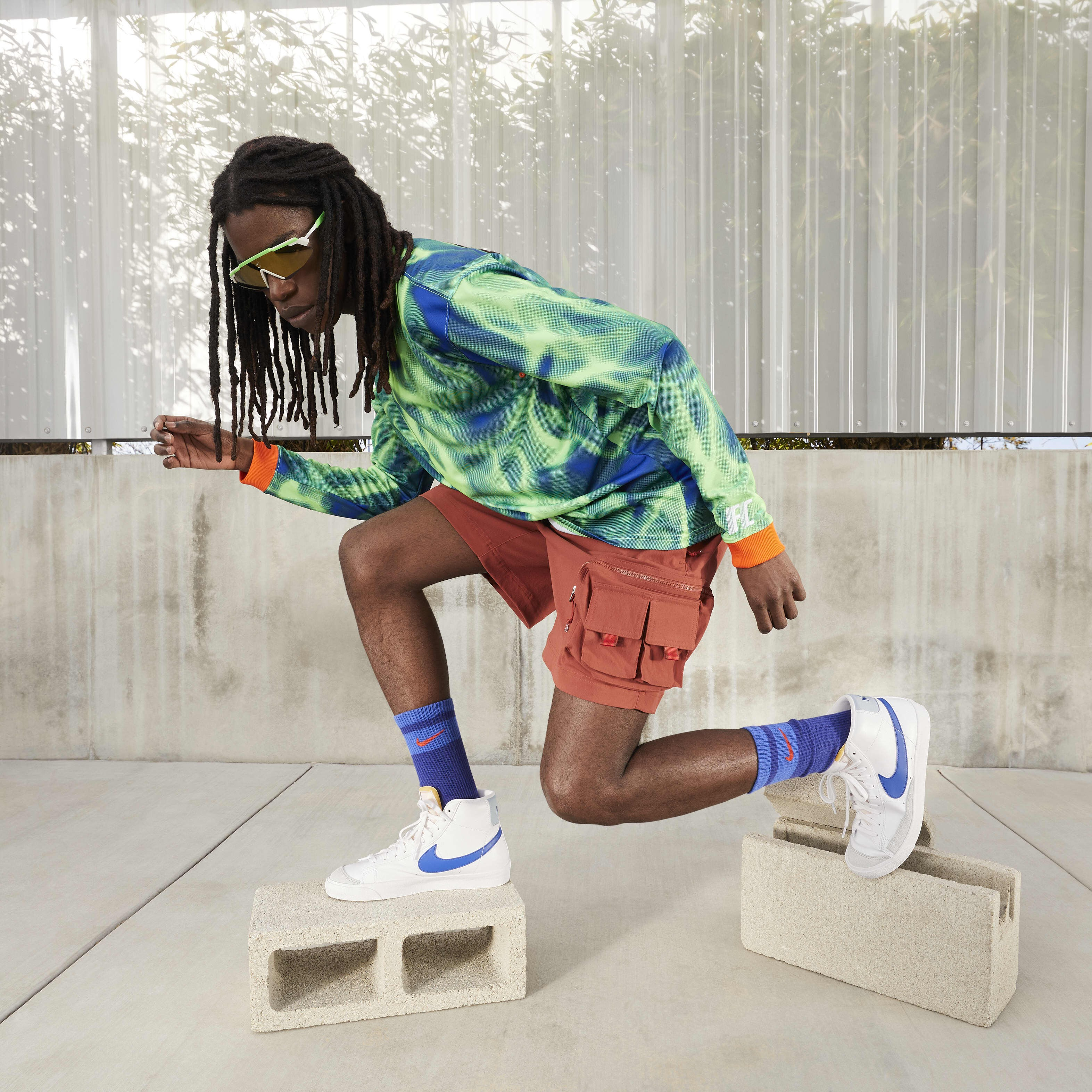 Кеды мужские Nike Blazer Mid 77 Vntg BQ6806-124 44 (10 US) белые фото 10