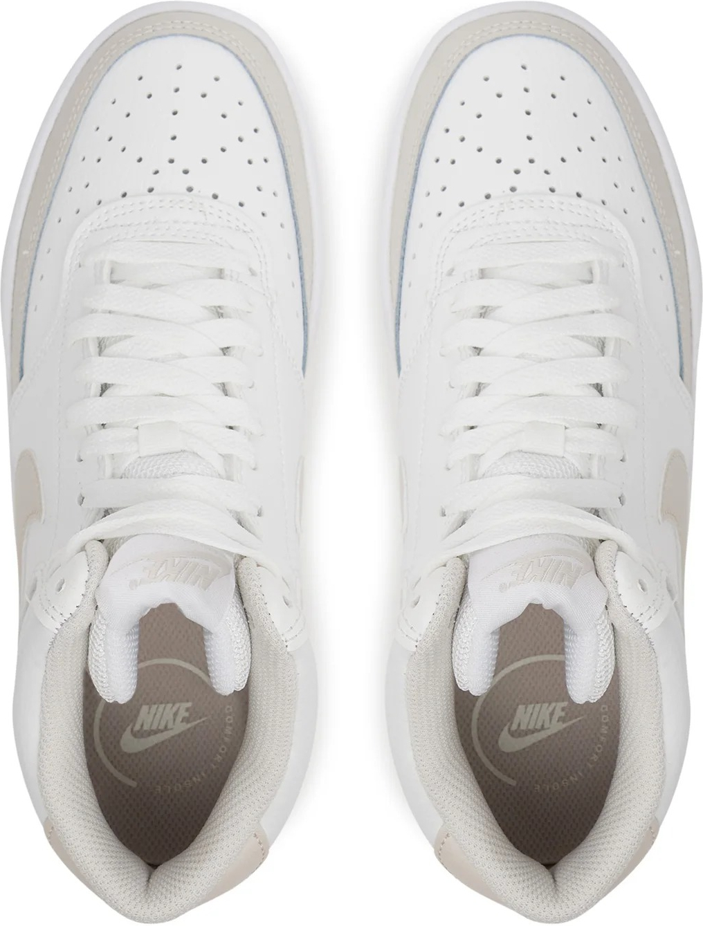 Кеды женские Nike Court Vision Mid CD5436-106 35.5 (5 US) белые фото 5