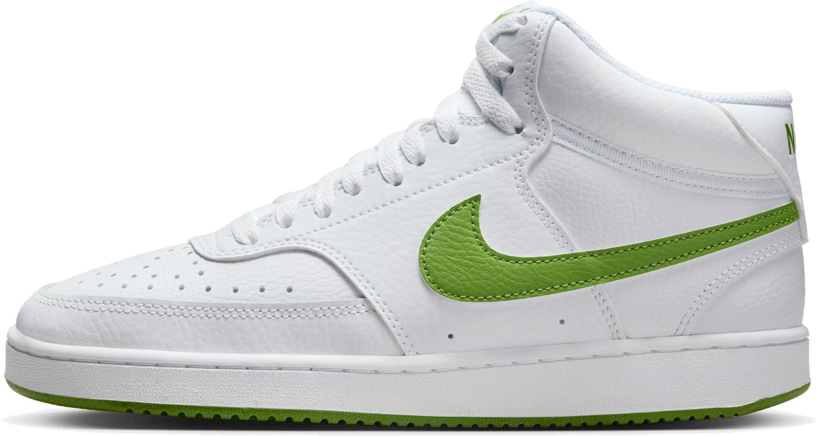 Кеды высокие женские Nike Court Vision Mid CD5436-107 37.5 (6.5 US) белые фото 