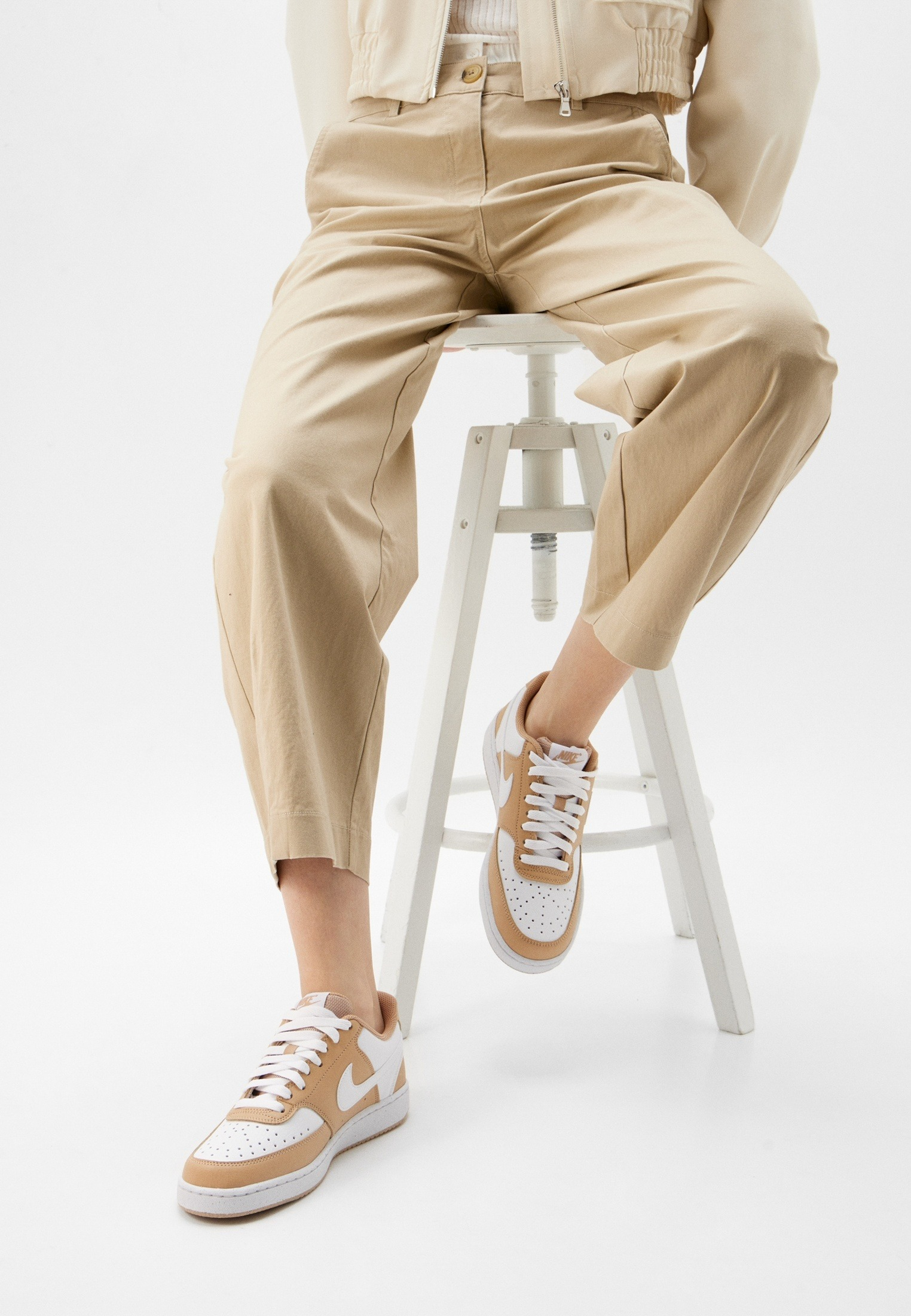 Кеды женские Nike Court Vision Lo Nn DH3158-201 36 (5.5 US) белые фото 10