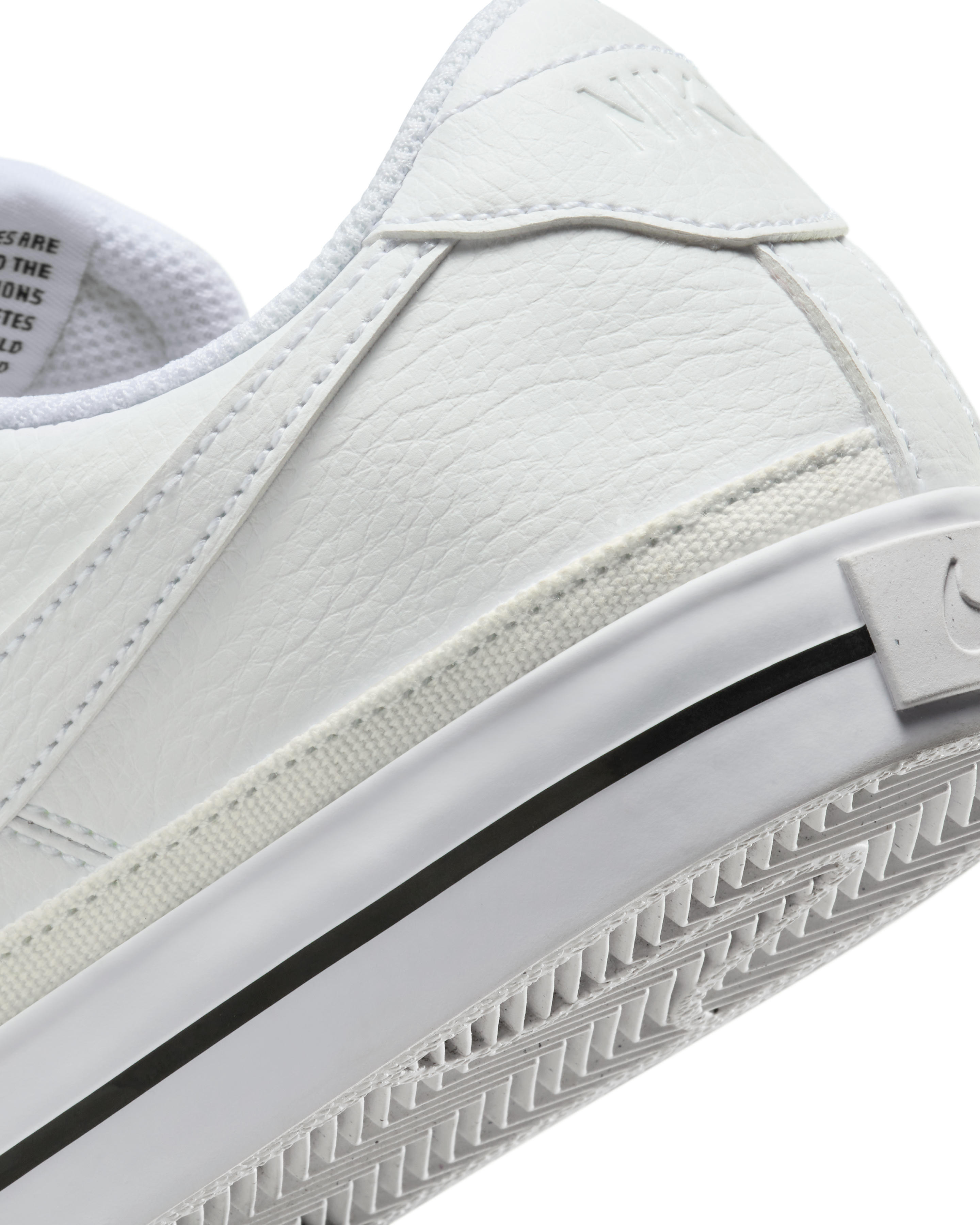 Кеды женские Nike Court Legacy Nn DH3161-101 36.5 (6 US) белые фото 7