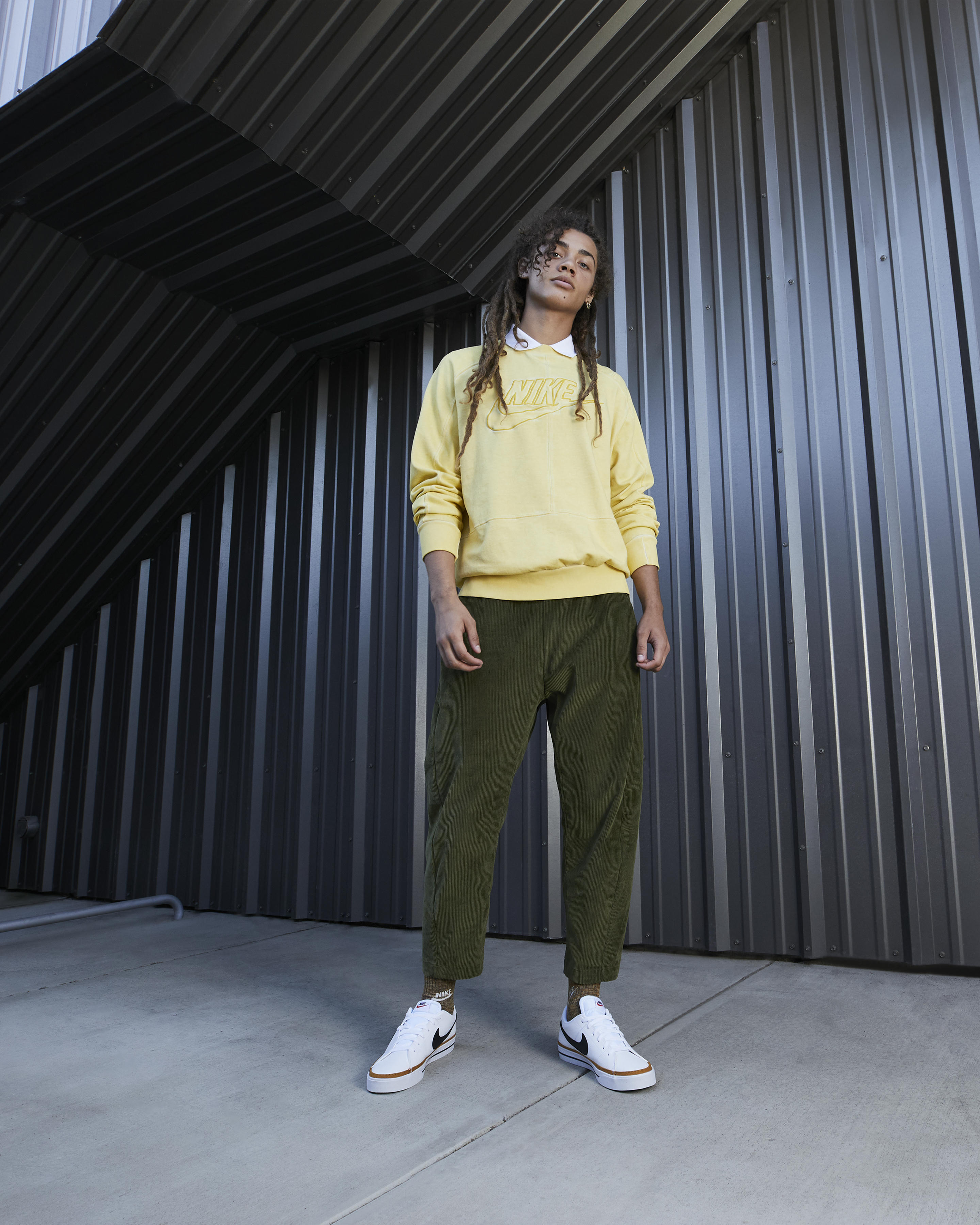 Кеди чоловічі Nike Court Legacy Nn DH3162-100 44 (10 US) білийфото9