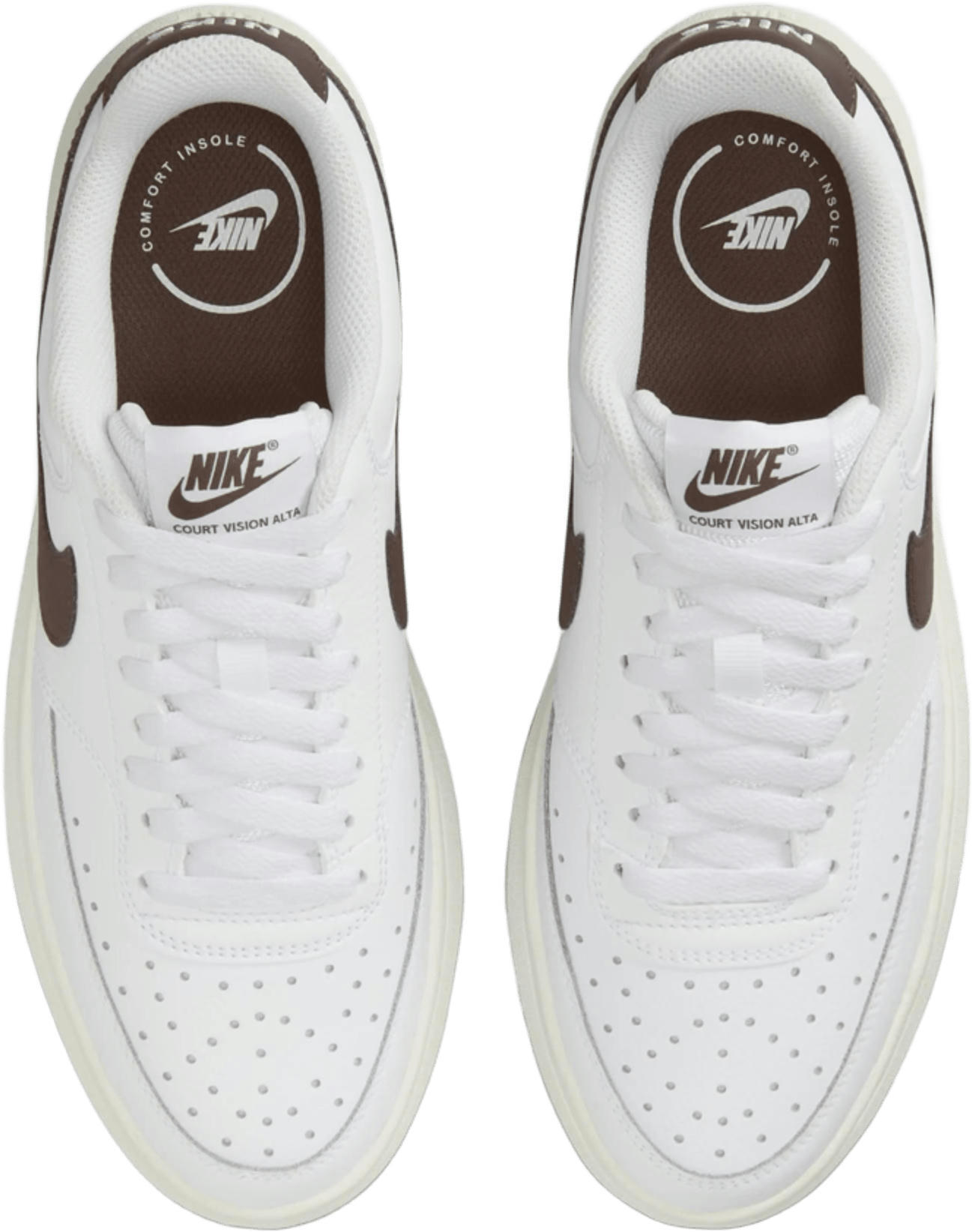 Кеды женские Nike Court Vision Alta Ltr DM0113-103 35.5 (5 US) белые фото 4