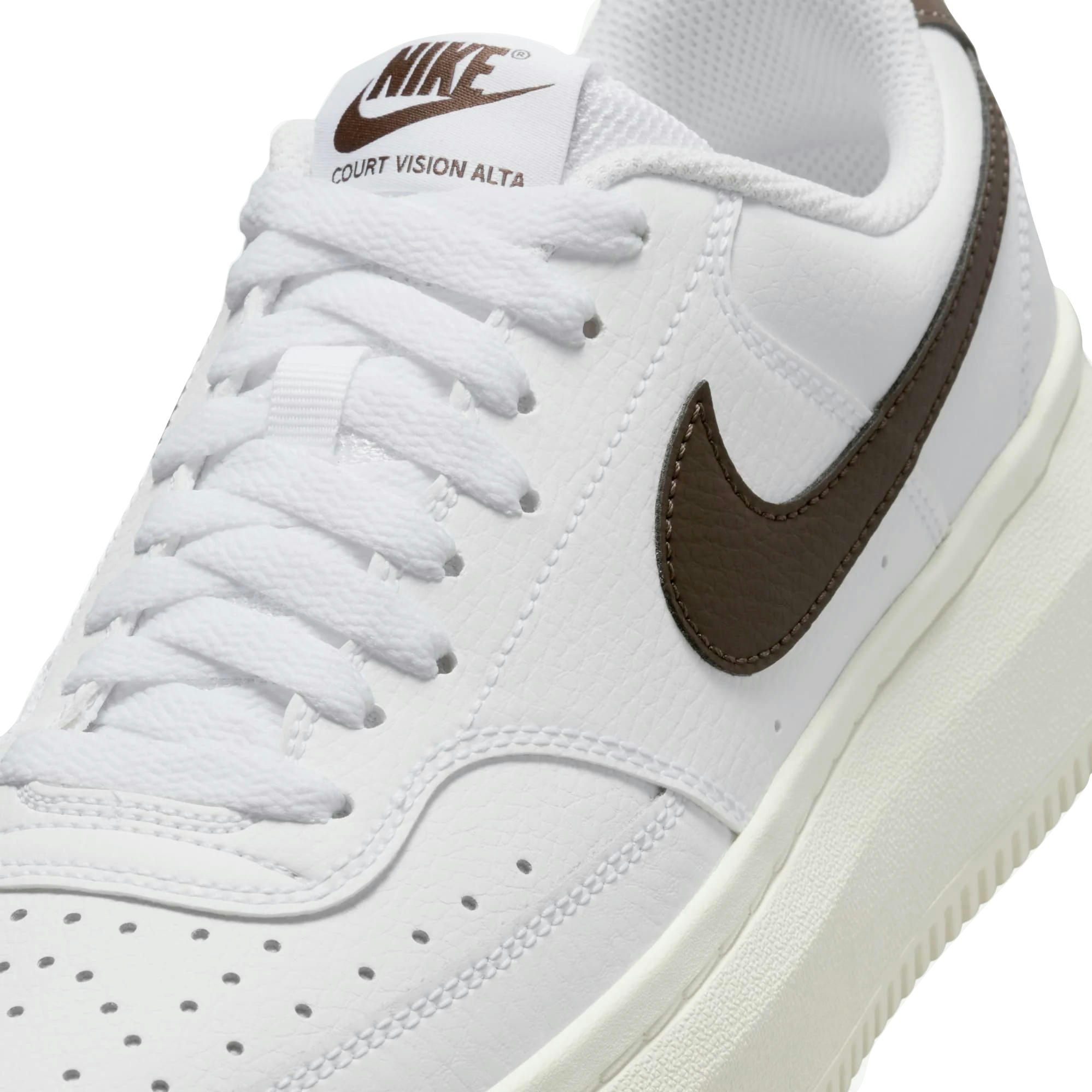 Кеды женские Nike Court Vision Alta Ltr DM0113-103 35.5 (5 US) белые фото 6