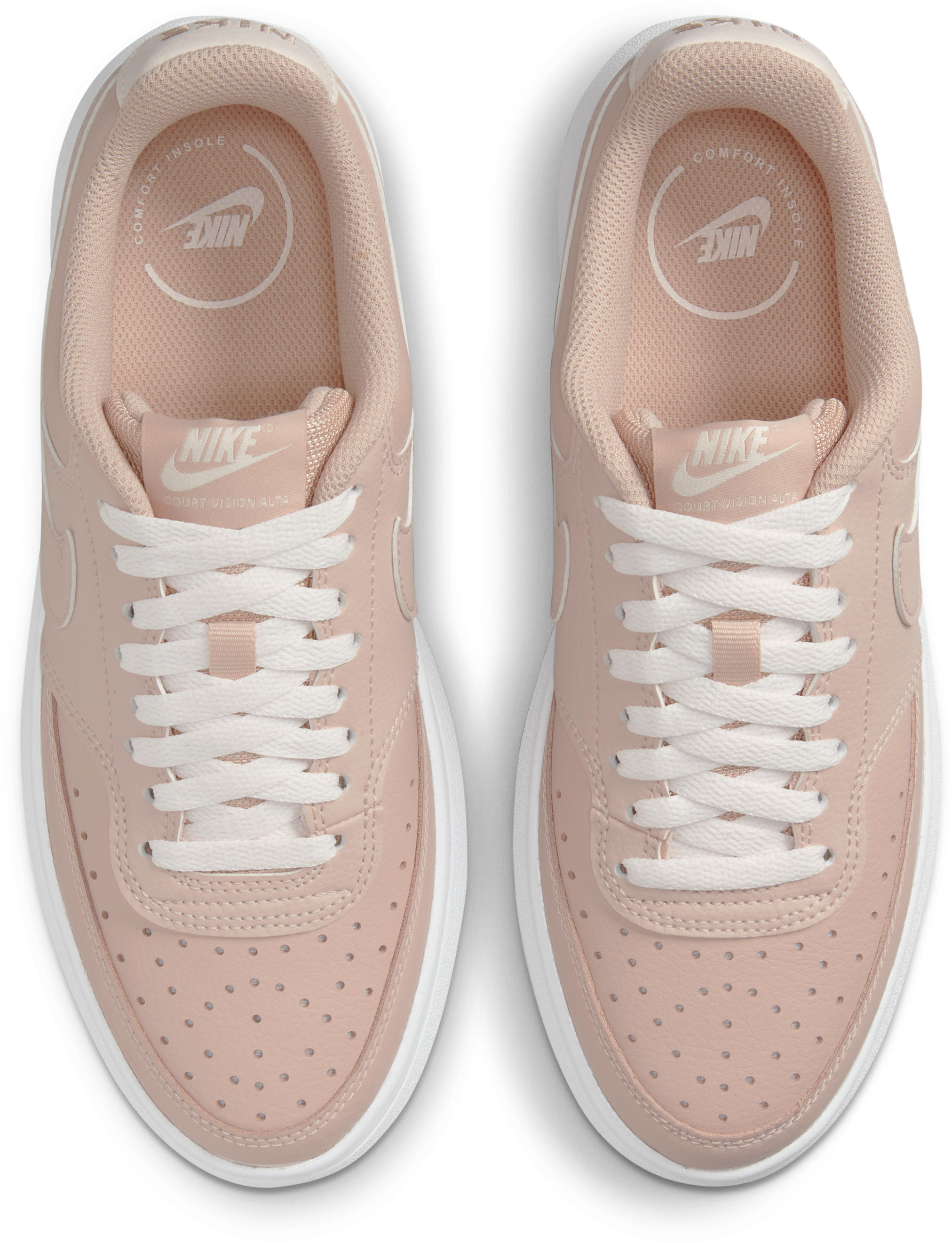 Кеды женские Nike Court Vision Alta Ltr DM0113-600 35.5 (5 US) розовые фото 4