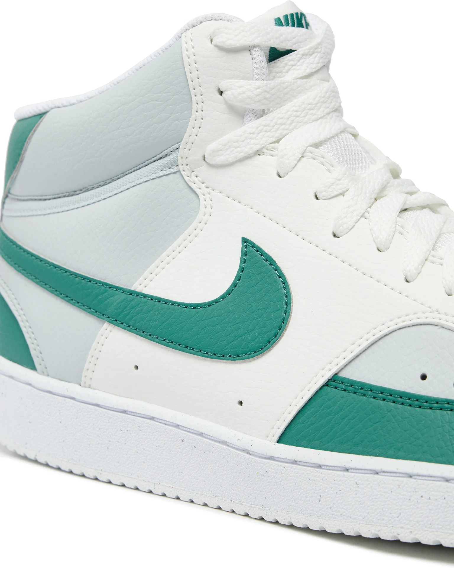 Кеды мужские Nike Court Vision Mid Nn DN3577-102 44 (10 US) белый/зеленый фото 2