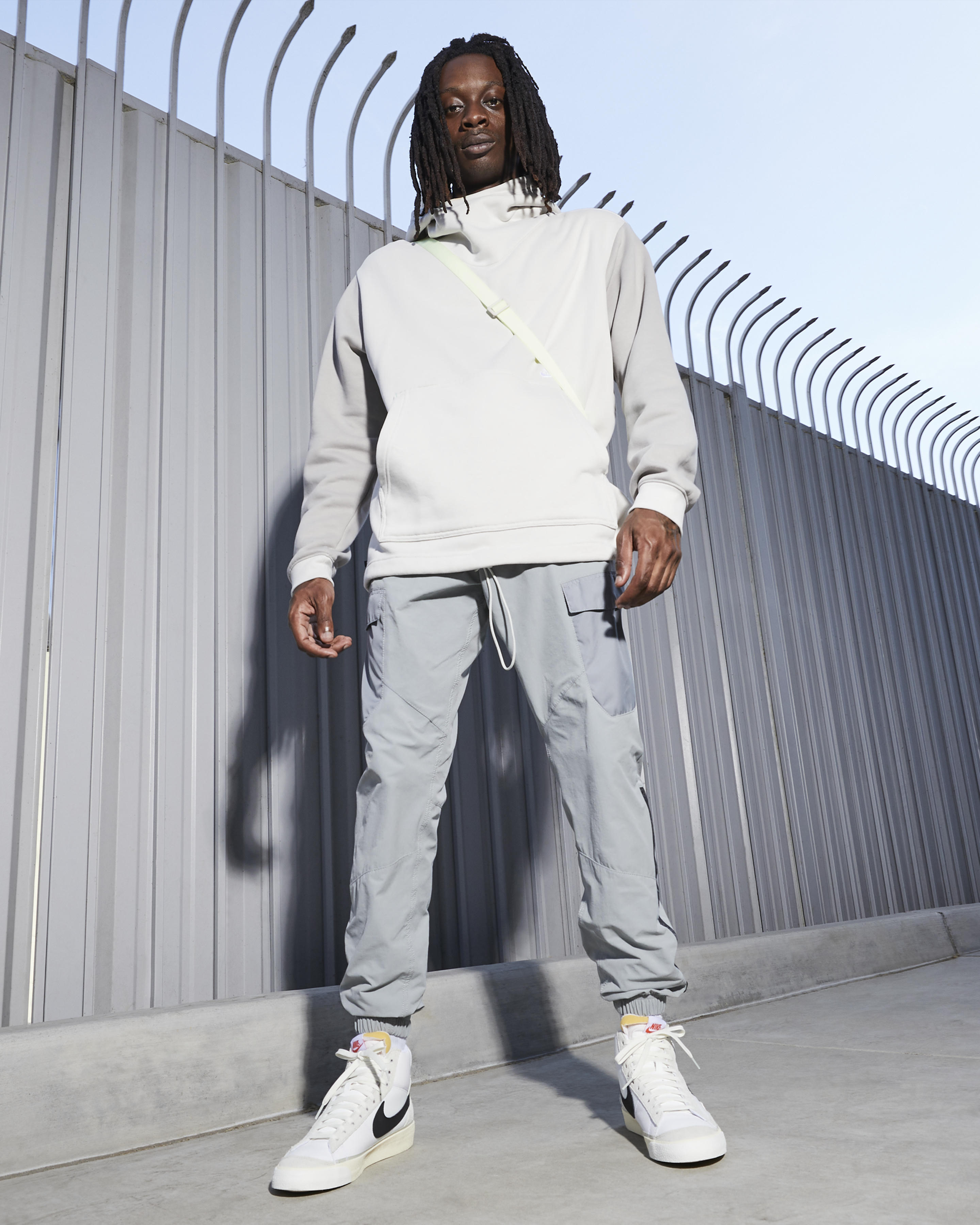 Кеды мужские Nike Blazer Mid Pro Club DQ7673-100 45 (11 US) белые фото 10