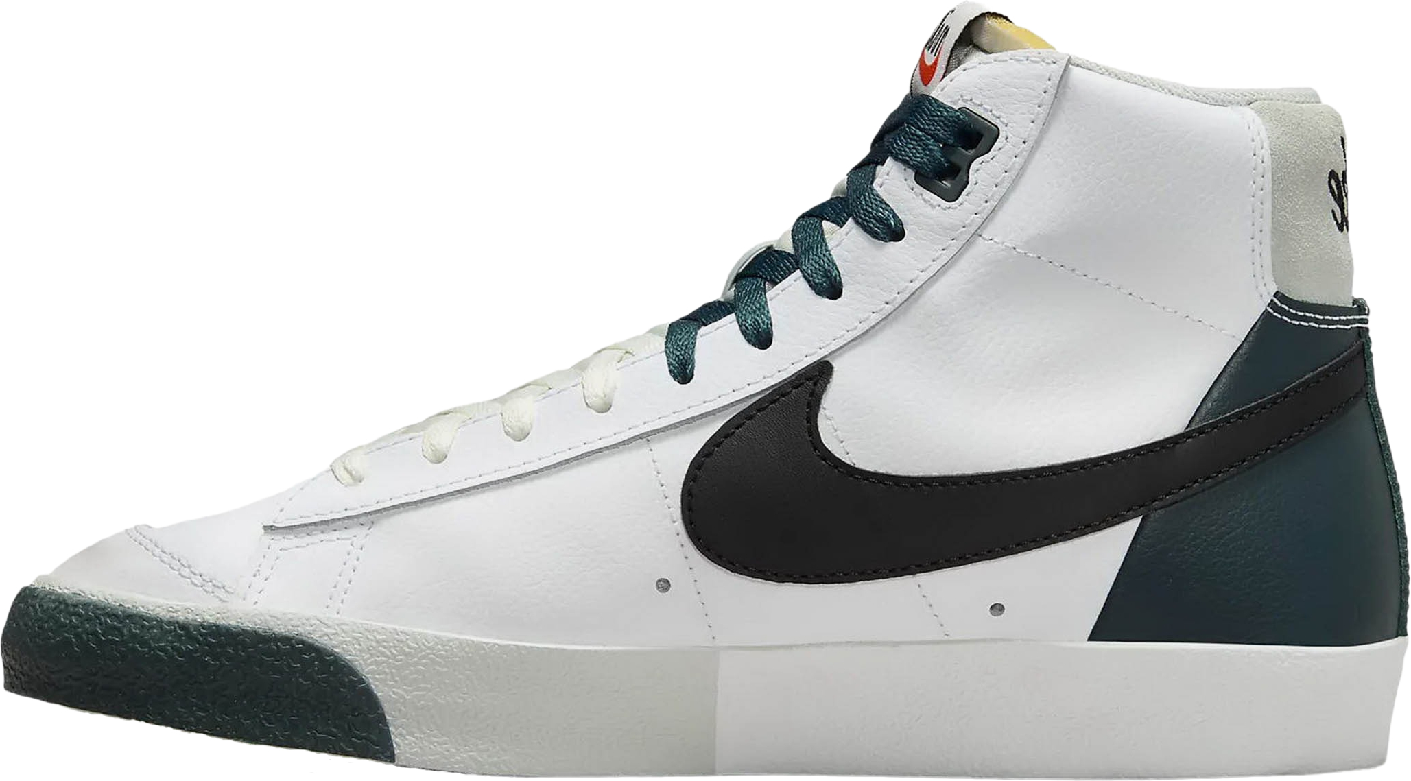 Кеды высокие мужские Nike Blazer Mid 77 Prm FB8889-100 44 (10 US) белые фото 2