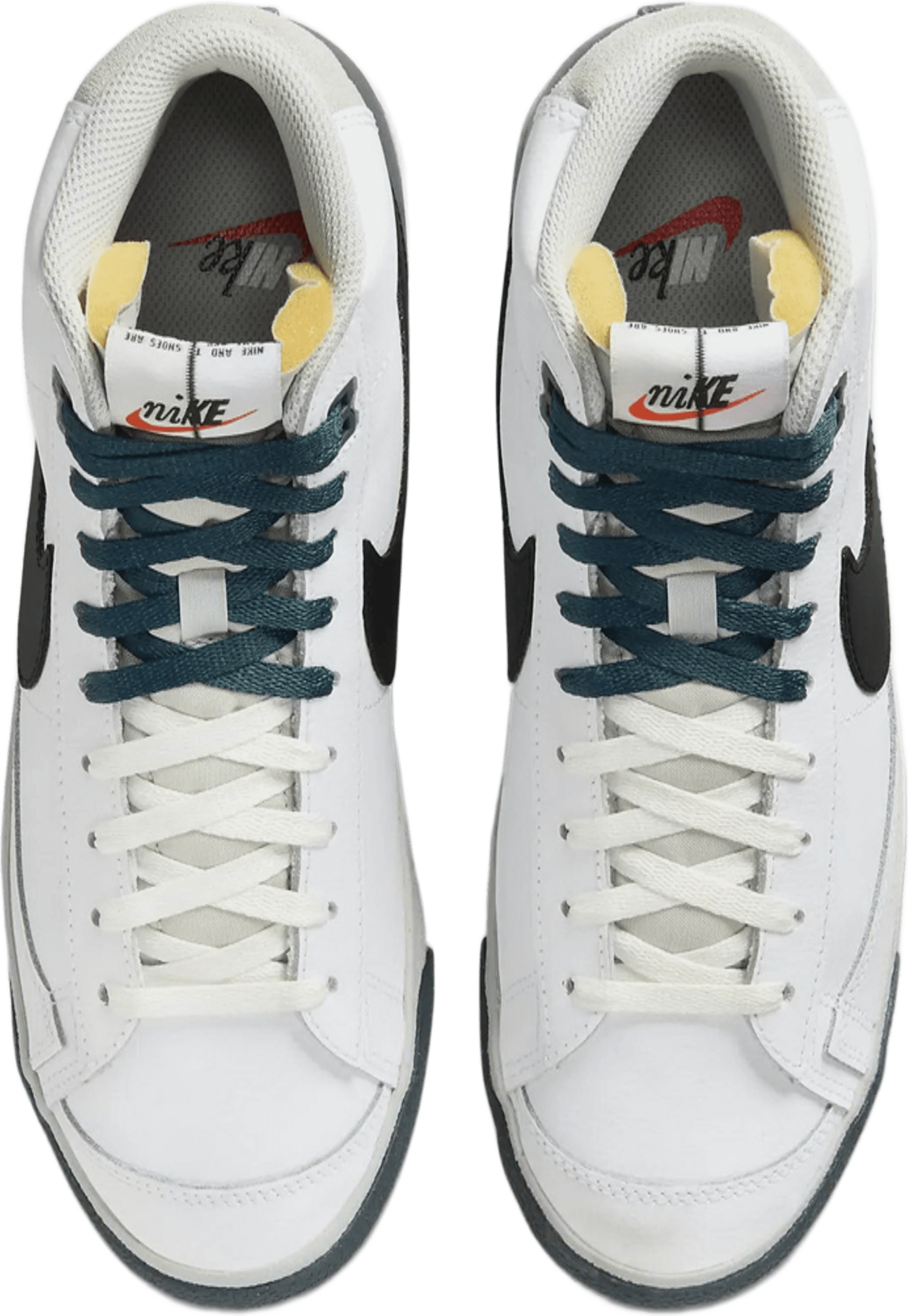 Кеды высокие мужские Nike Blazer Mid 77 Prm FB8889-100 44 (10 US) белые фото 5