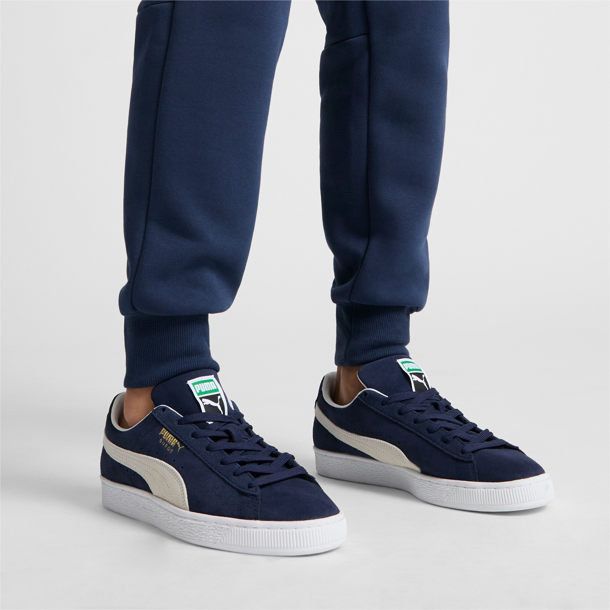 Кеды мужские Puma Suede Classic XXI 374915-04 41 (7.5 UK) темно-синие фото 7