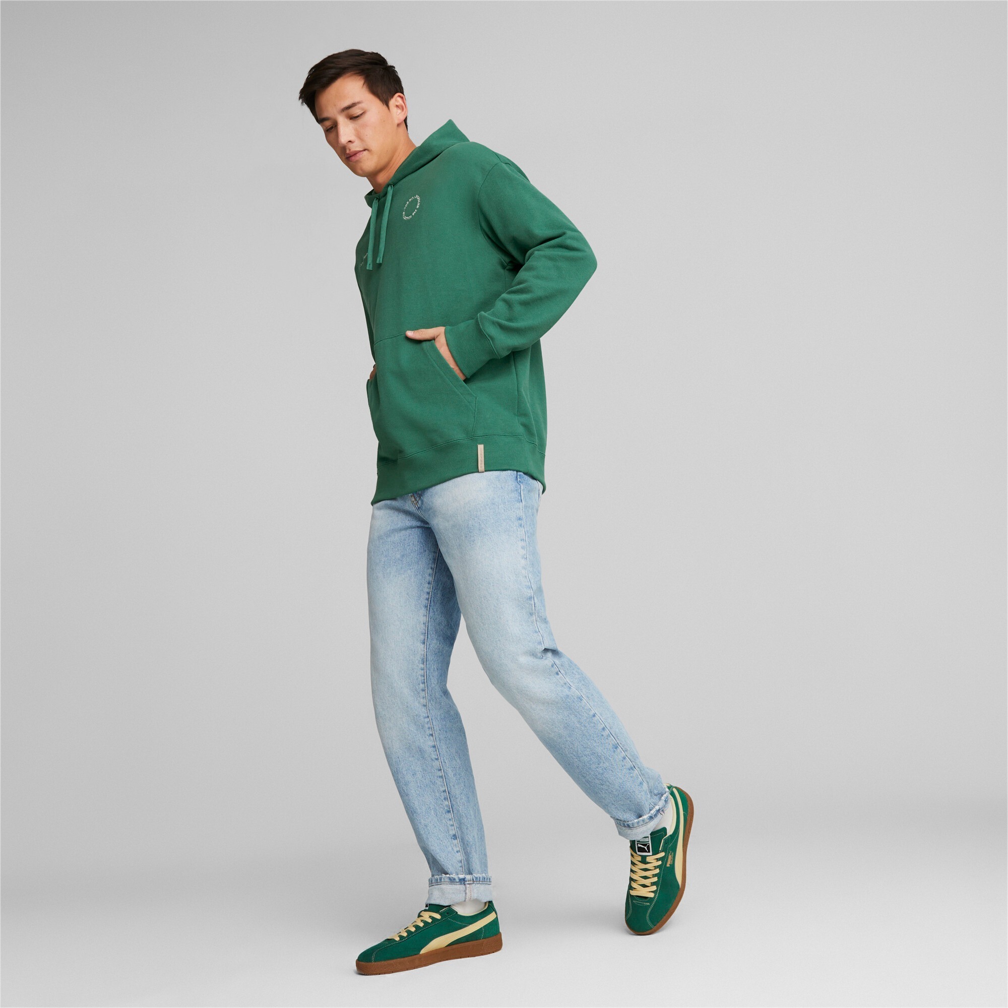 Кеды мужские Puma Delphin 390685-03 45 (10.5 UK) зеленые фото 9