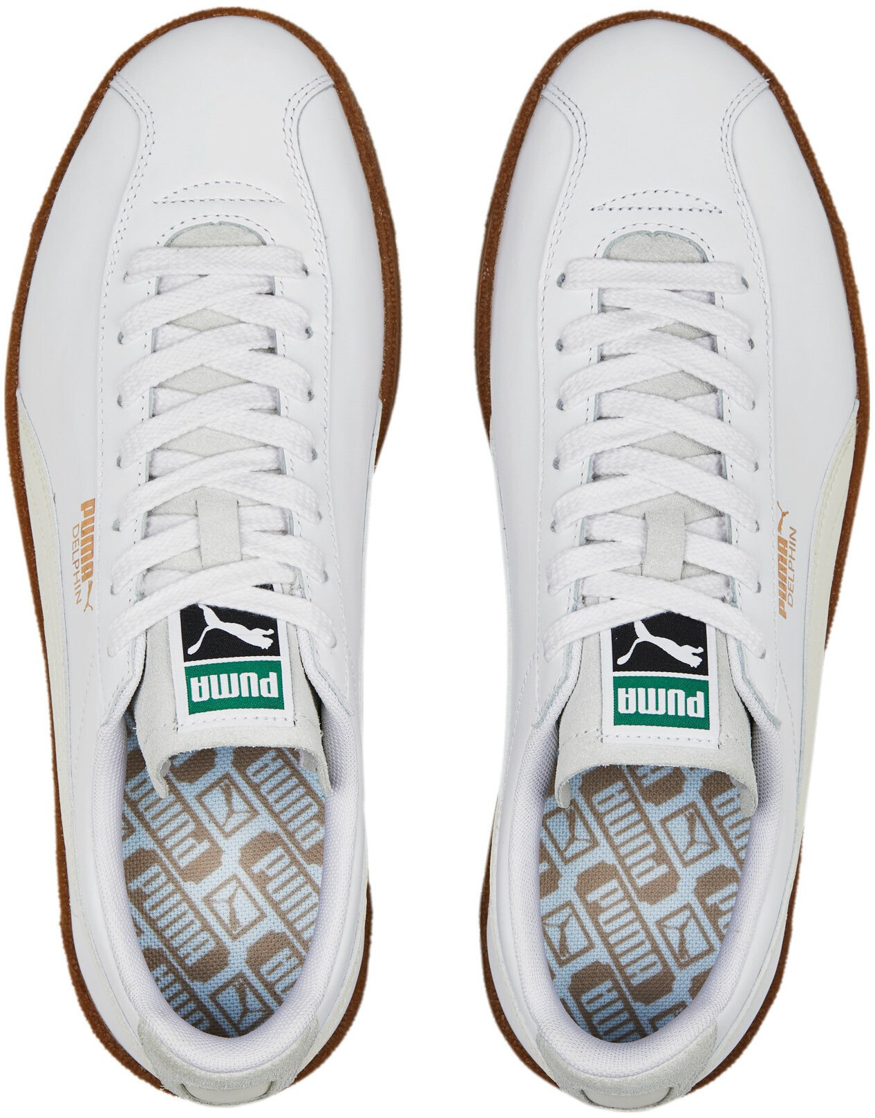 Кеди Puma Delphin Lth 390686-01 45 (10.5 UK) білийфото4