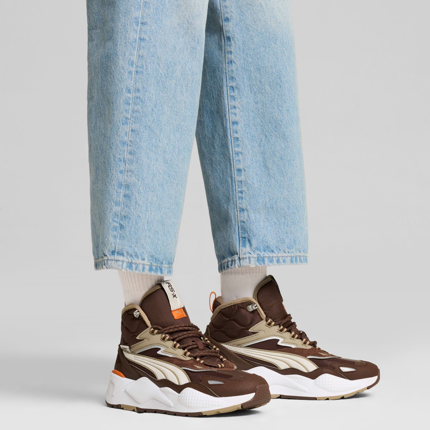 ≡ Кросівки високі Puma Rs-X Hi 392718-08 36 (3.5 UK) коричневий