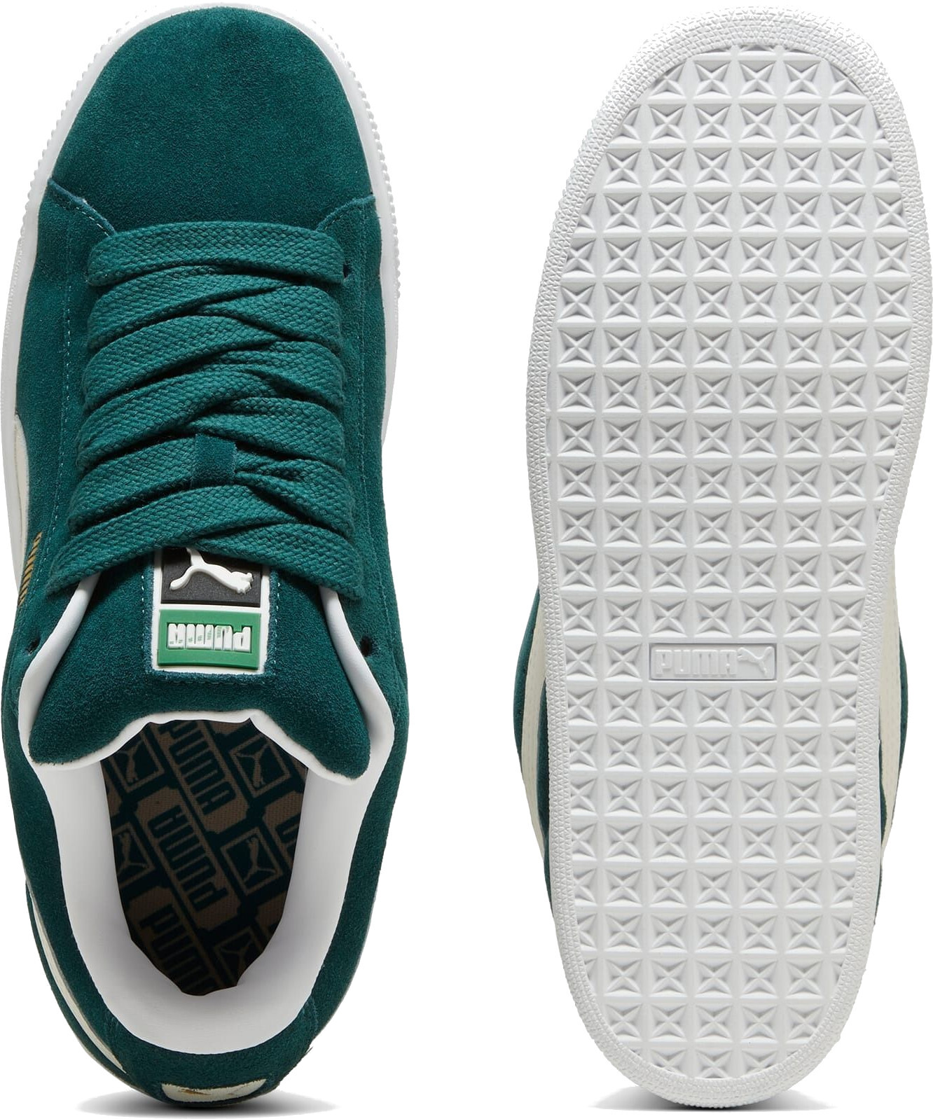 Кеды Puma Suede XL 395205-21 45 (10.5 UK) темно-зеленые фото 6