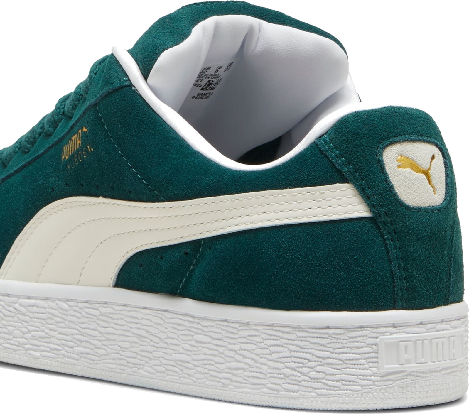 Кеды Puma Suede XL 395205-21 45 (10.5 UK) темно-зеленые фото 4