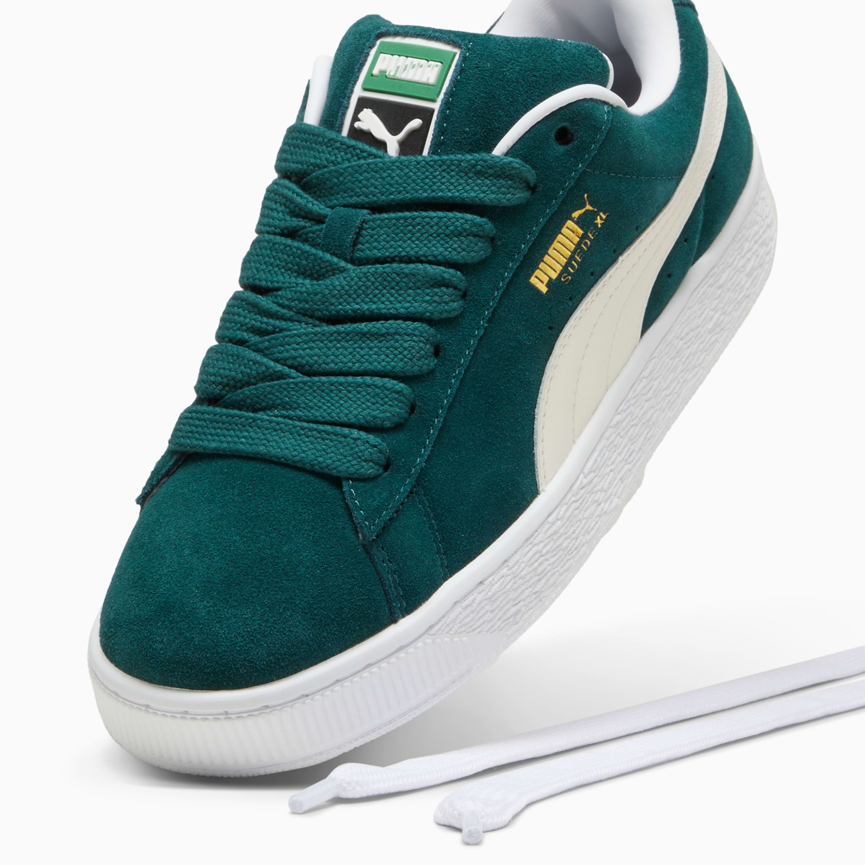 Кеды Puma Suede XL 395205-21 45 (10.5 UK) темно-зеленые фото 5