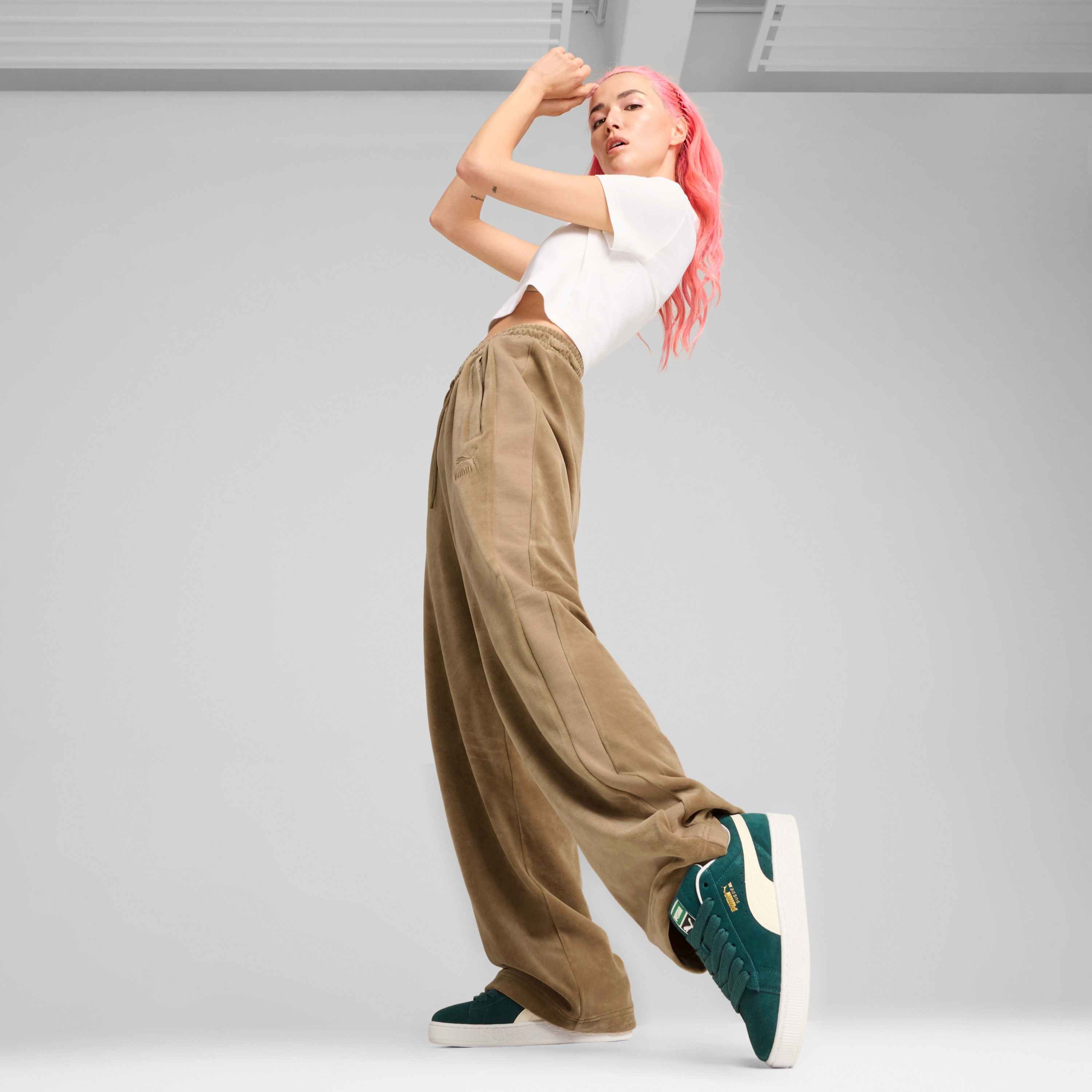 Кеды Puma Suede XL 395205-21 45 (10.5 UK) темно-зеленые фото 8