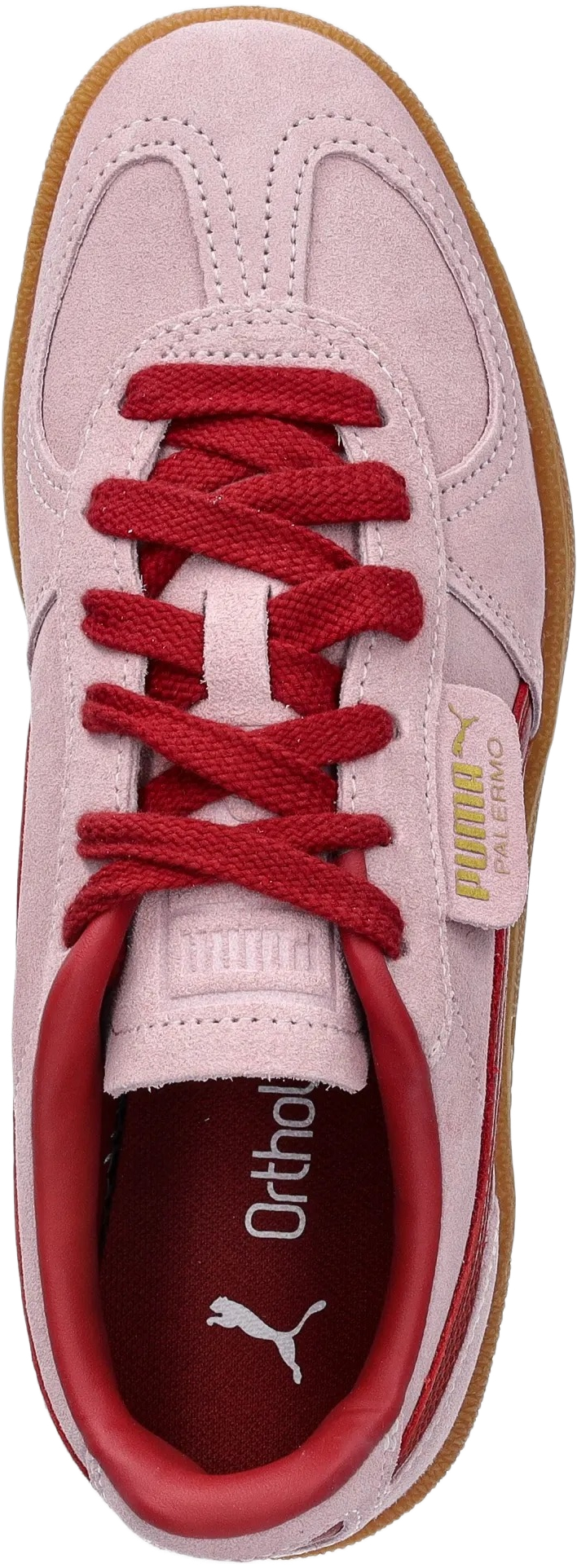 Кеды женские Puma Palermo 396463-50 36 (3.5 UK) бордовые фото 5