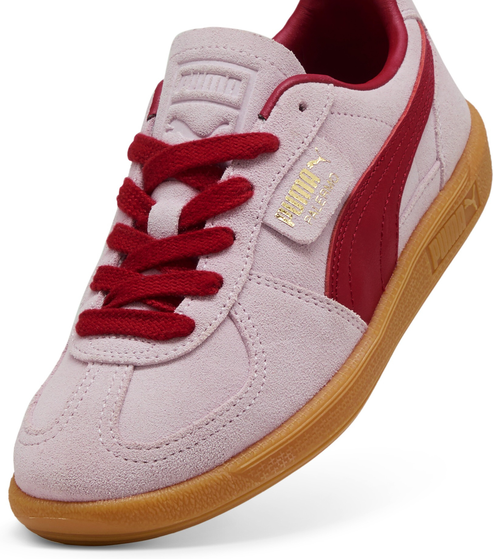 Кеды женские Puma Palermo 396463-50 36 (3.5 UK) бордовые фото 4